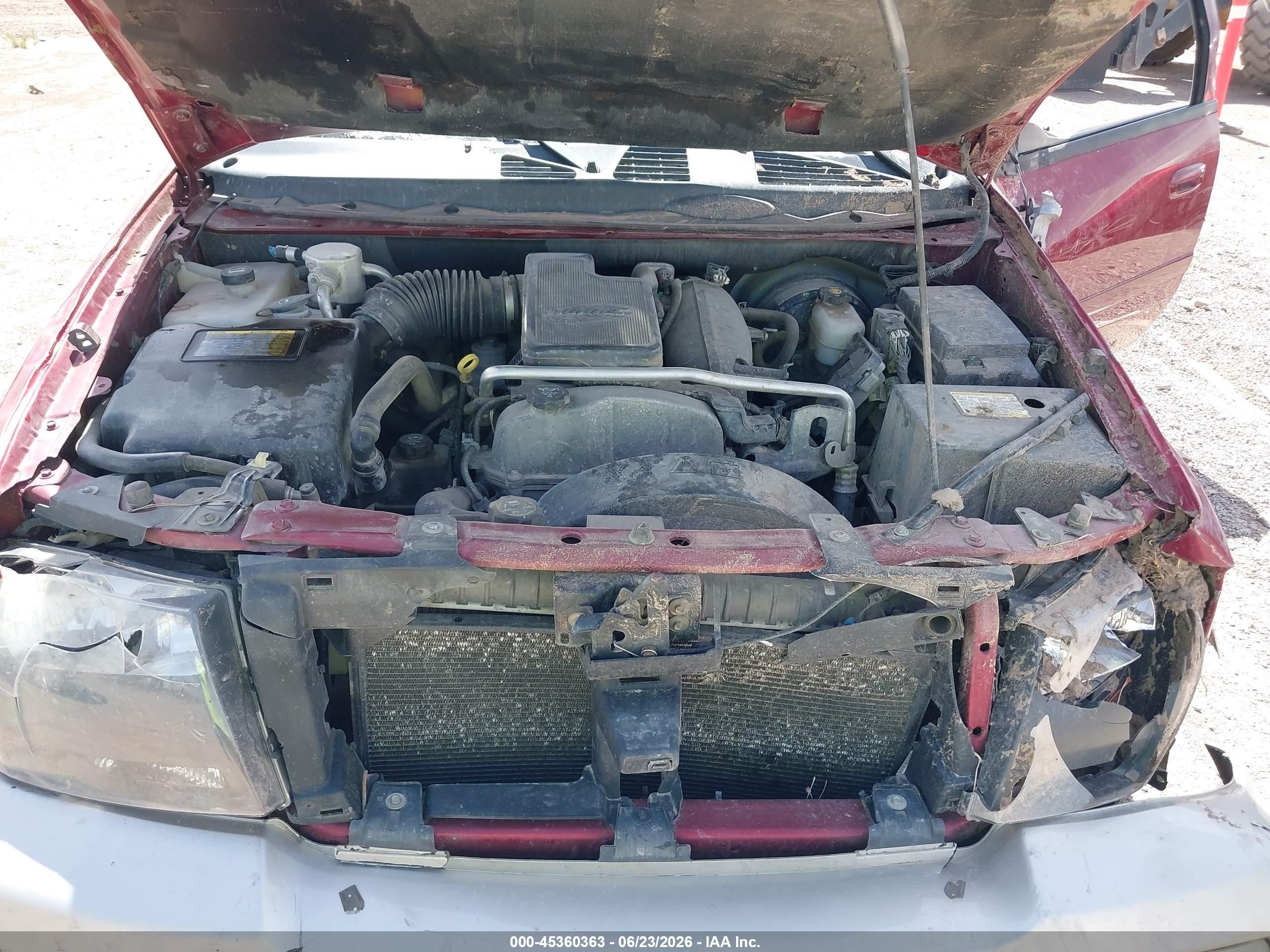 2006 Chevrolet Trailblazer Lt Красный vin: 1GNDT13S962213299