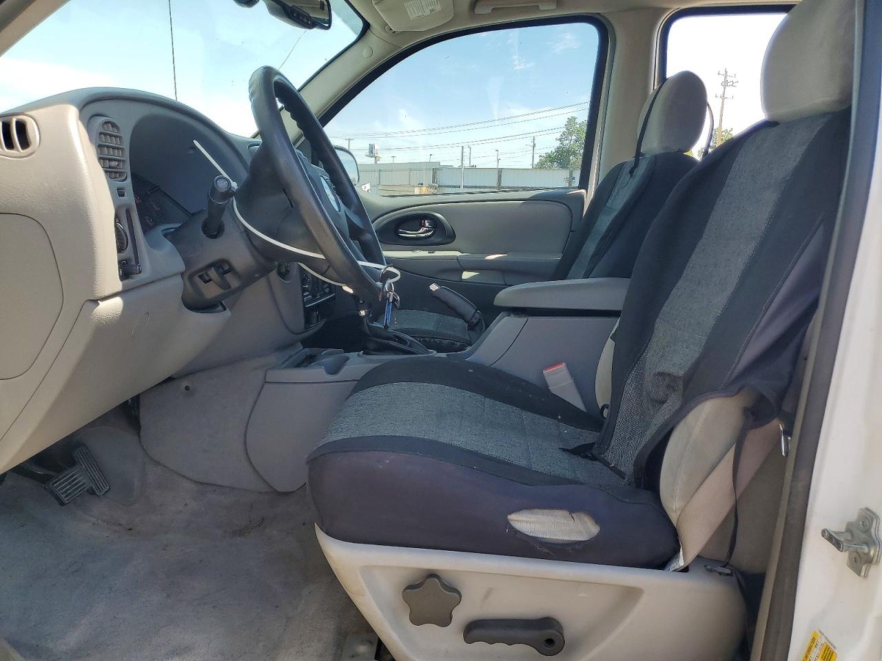 2006 Chevrolet Trailblazer Ls White vin: 1GNDT13S962255357