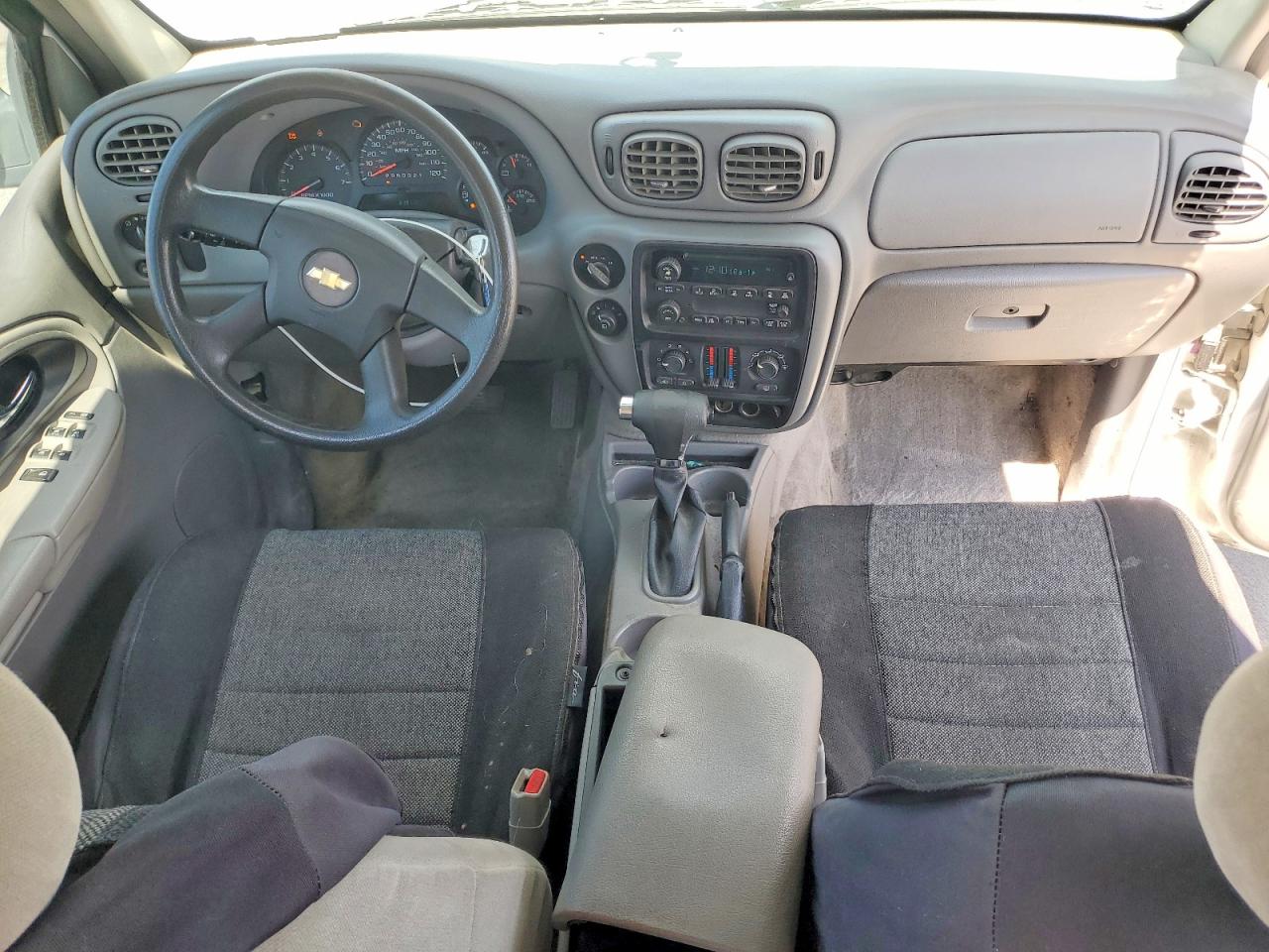 2006 Chevrolet Trailblazer Ls White vin: 1GNDT13S962255357