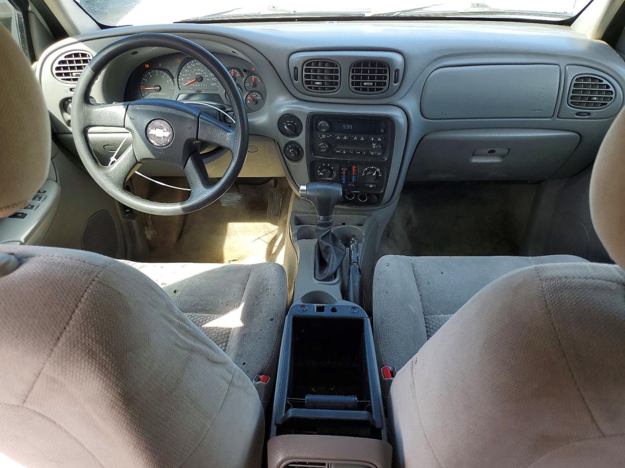 2007 Chevrolet Trailblazer Ls White vin: 1GNDT13S972208217