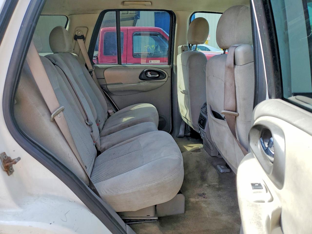 2007 Chevrolet Trailblazer Ls White vin: 1GNDT13S972208217