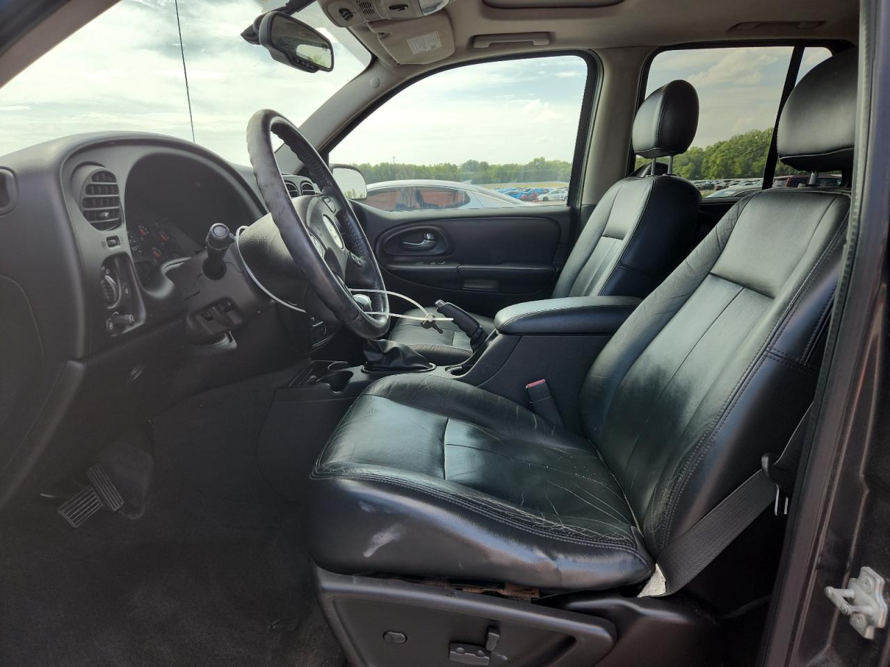2007 Chevrolet Trailblazer Ls Gray vin: 1GNDT13S972235451