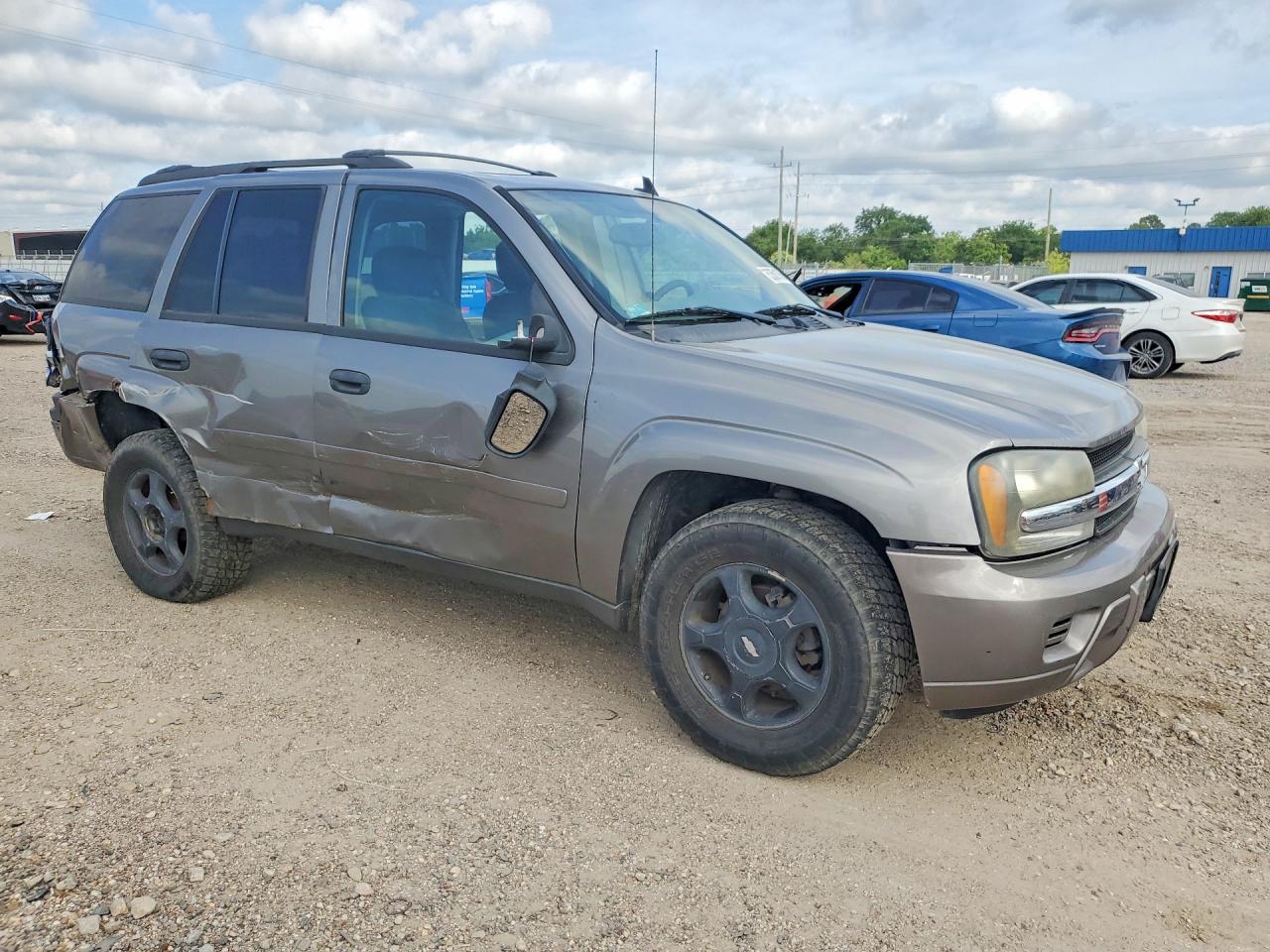 2007 Chevrolet Trailblazer Ls Tan vin: 1GNDT13S972286576