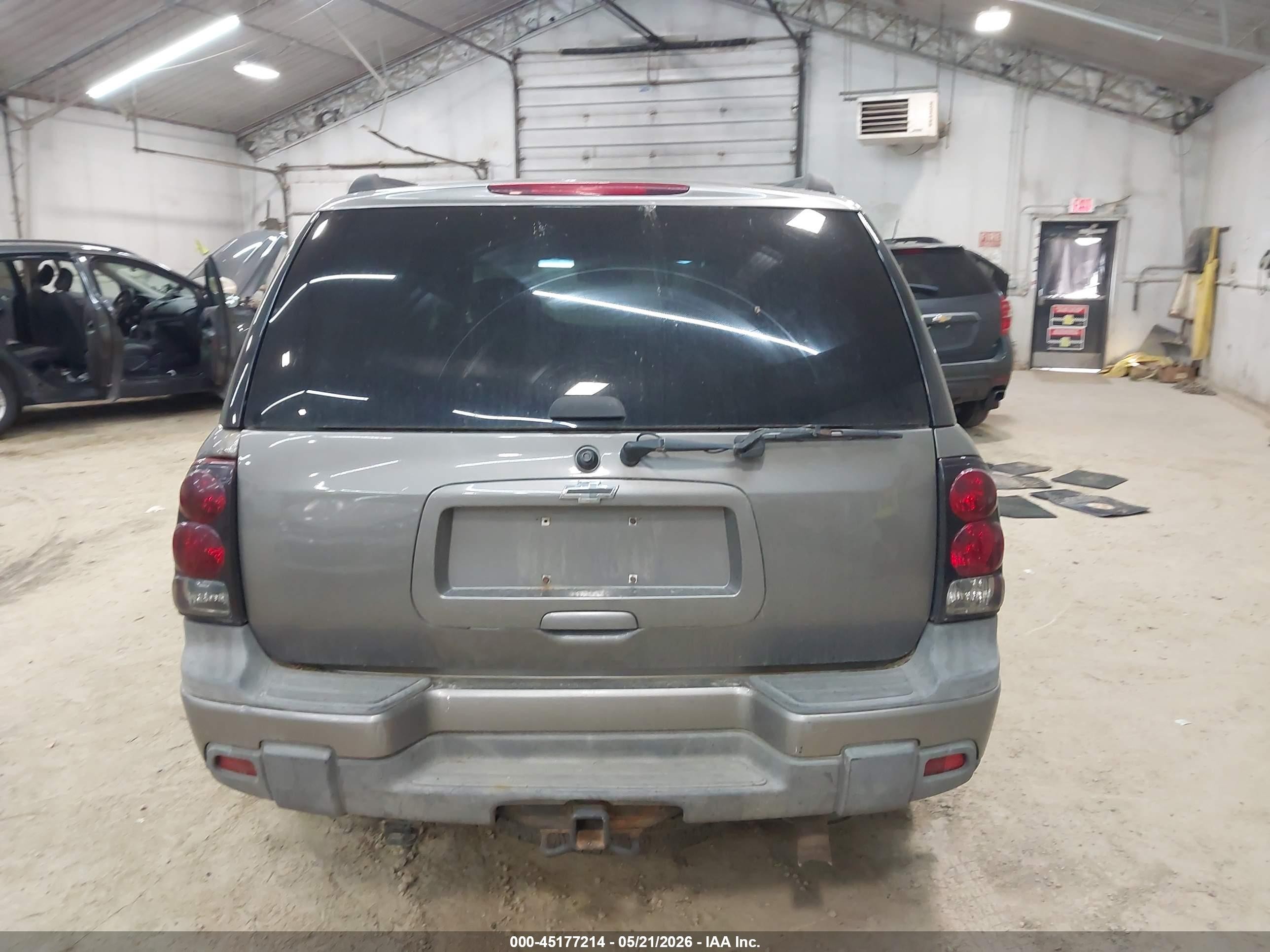 2008 Chevrolet Trailblazer Lt Silver vin: 1GNDT13S982128093