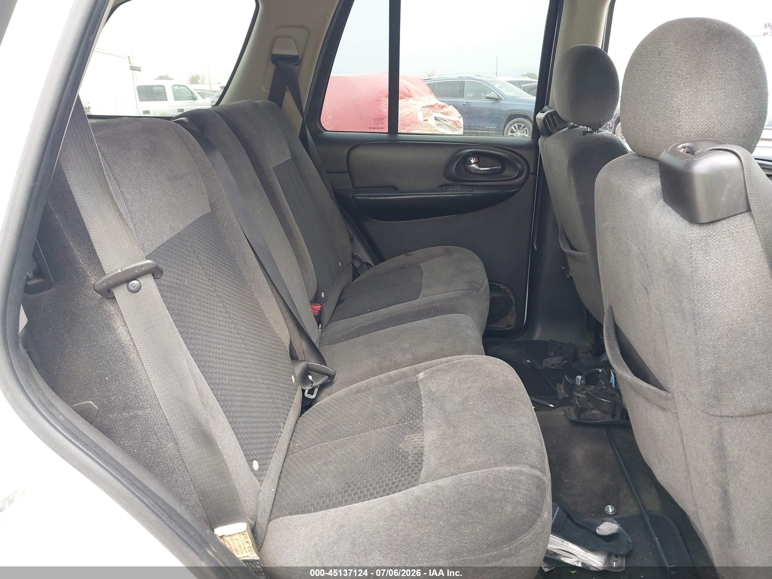 2008 Chevrolet Trailblazer Lt White vin: 1GNDT13S982133889
