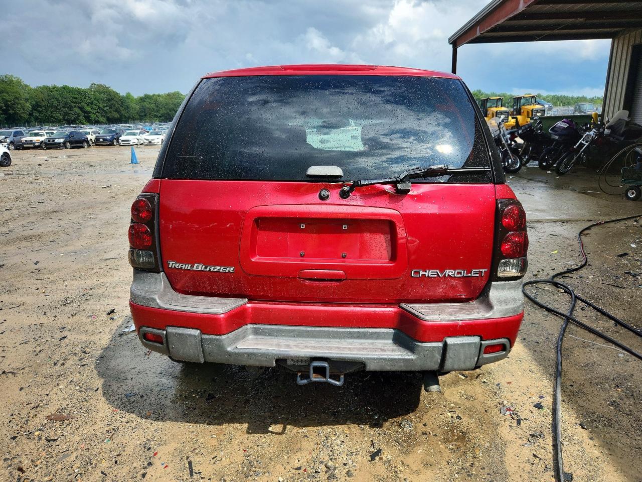 2002 Chevrolet Trailblazer Burgundy vin: 1GNDT13SX22236553