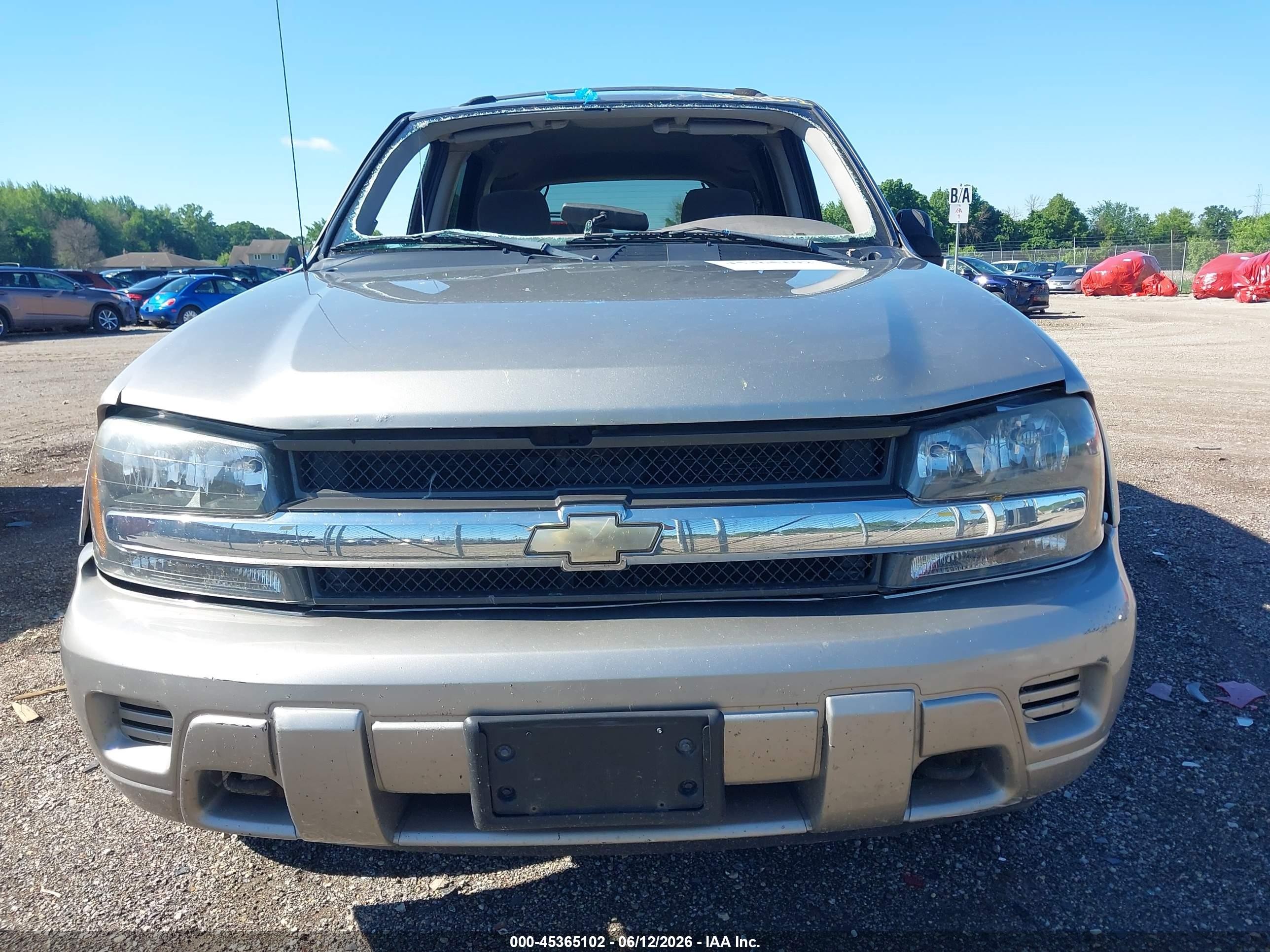 2002 Chevrolet Trailblazer Ls Tan vin: 1GNDT13SX22530289