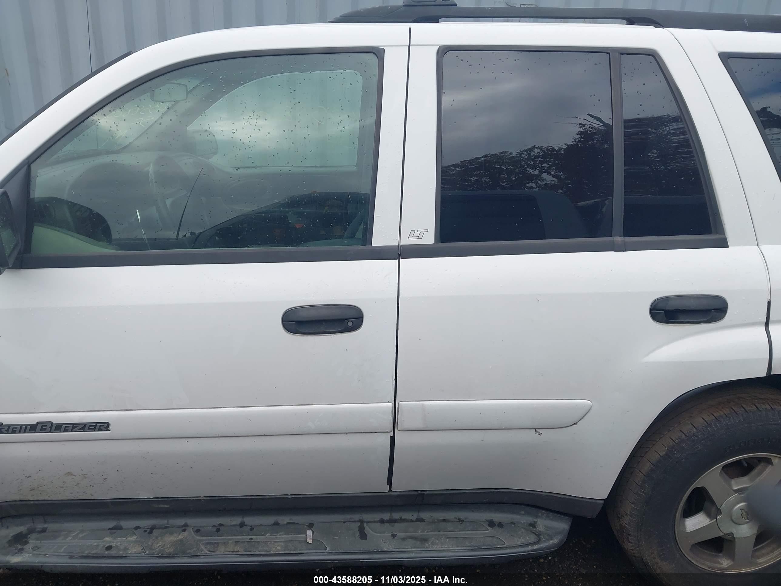 2003 Chevrolet Trailblazer Lt White vin: 1GNDT13SX32261499