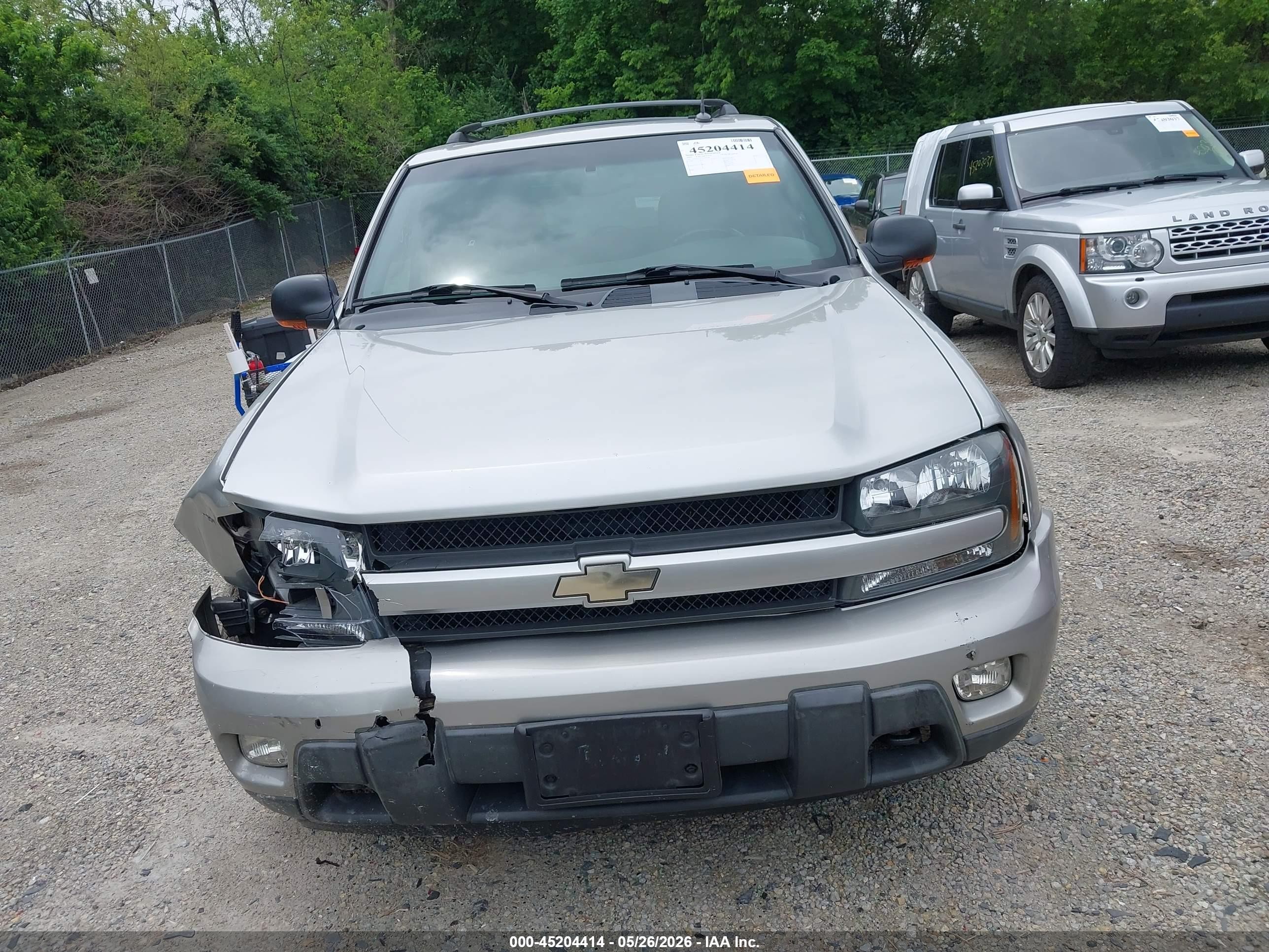 2004 Chevrolet Trailblazer Lt Silver vin: 1GNDT13SX42257986