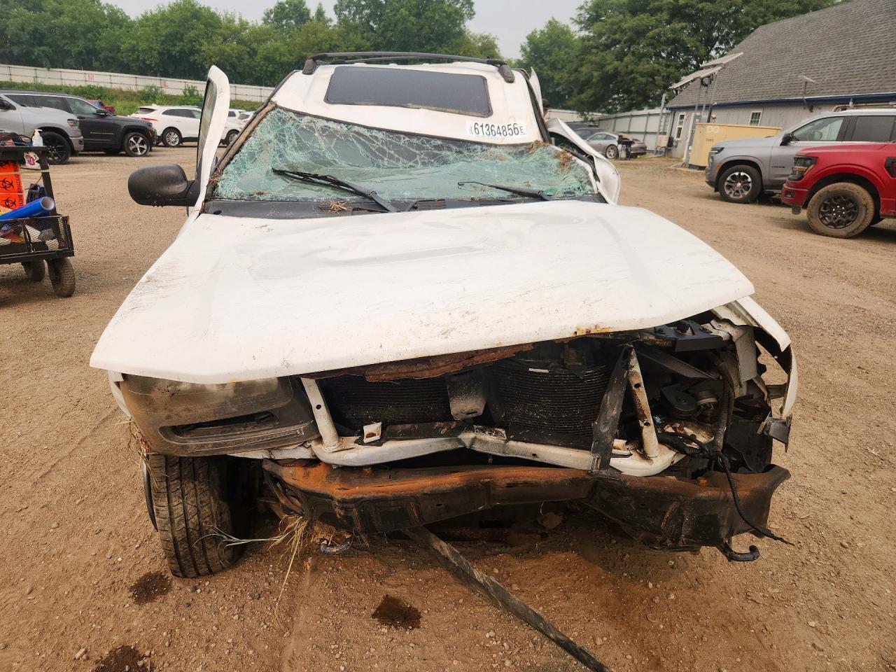 2004 Chevrolet Trailblazer Ls White vin: 1GNDT13SX42328619
