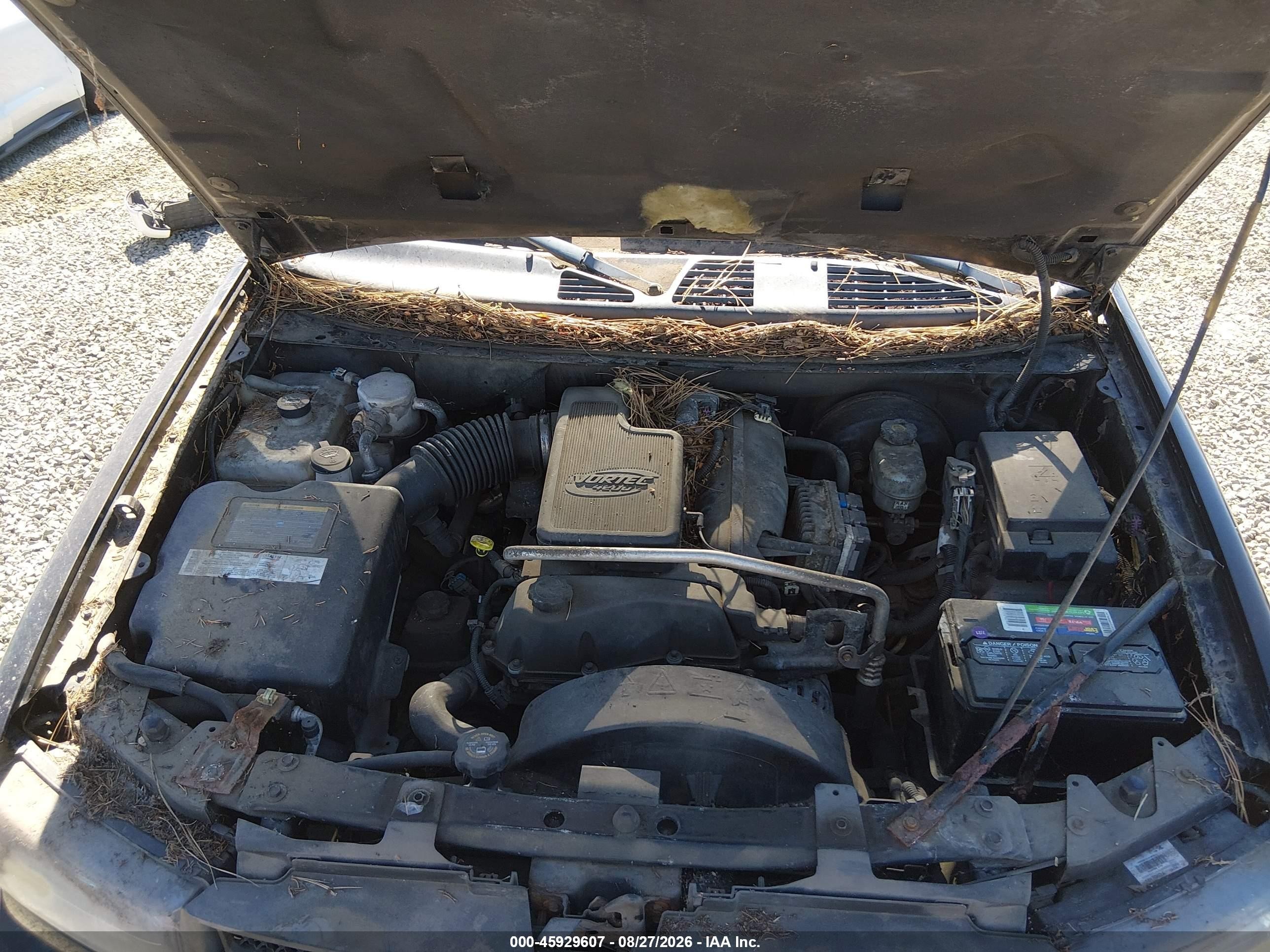 2004 Chevrolet Trailblazer Lt Black vin: 1GNDT13SX42436934