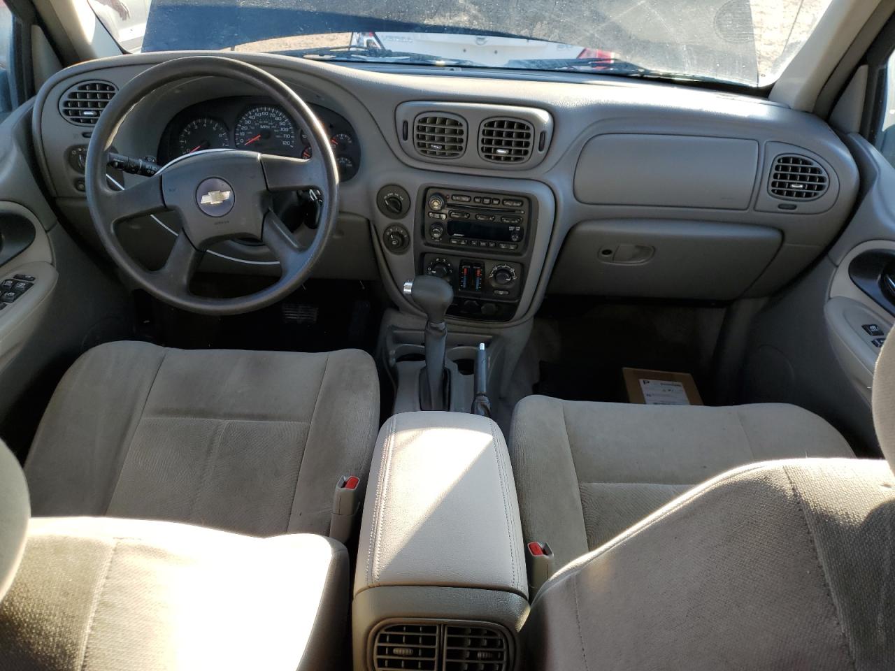 2005 Chevrolet Trailblazer Ls Black vin: 1GNDT13SX52233768
