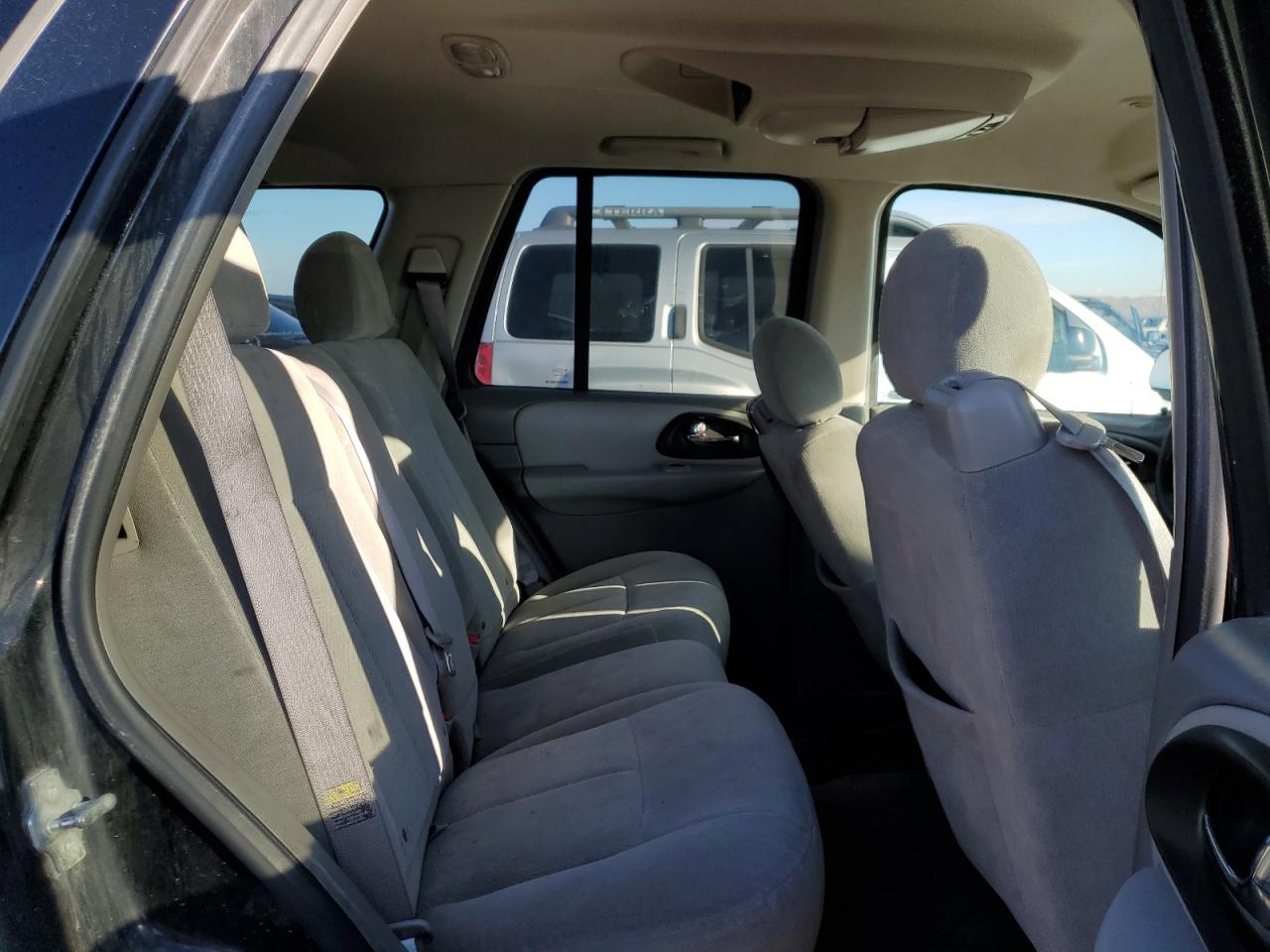 2005 Chevrolet Trailblazer Ls Black vin: 1GNDT13SX52233768