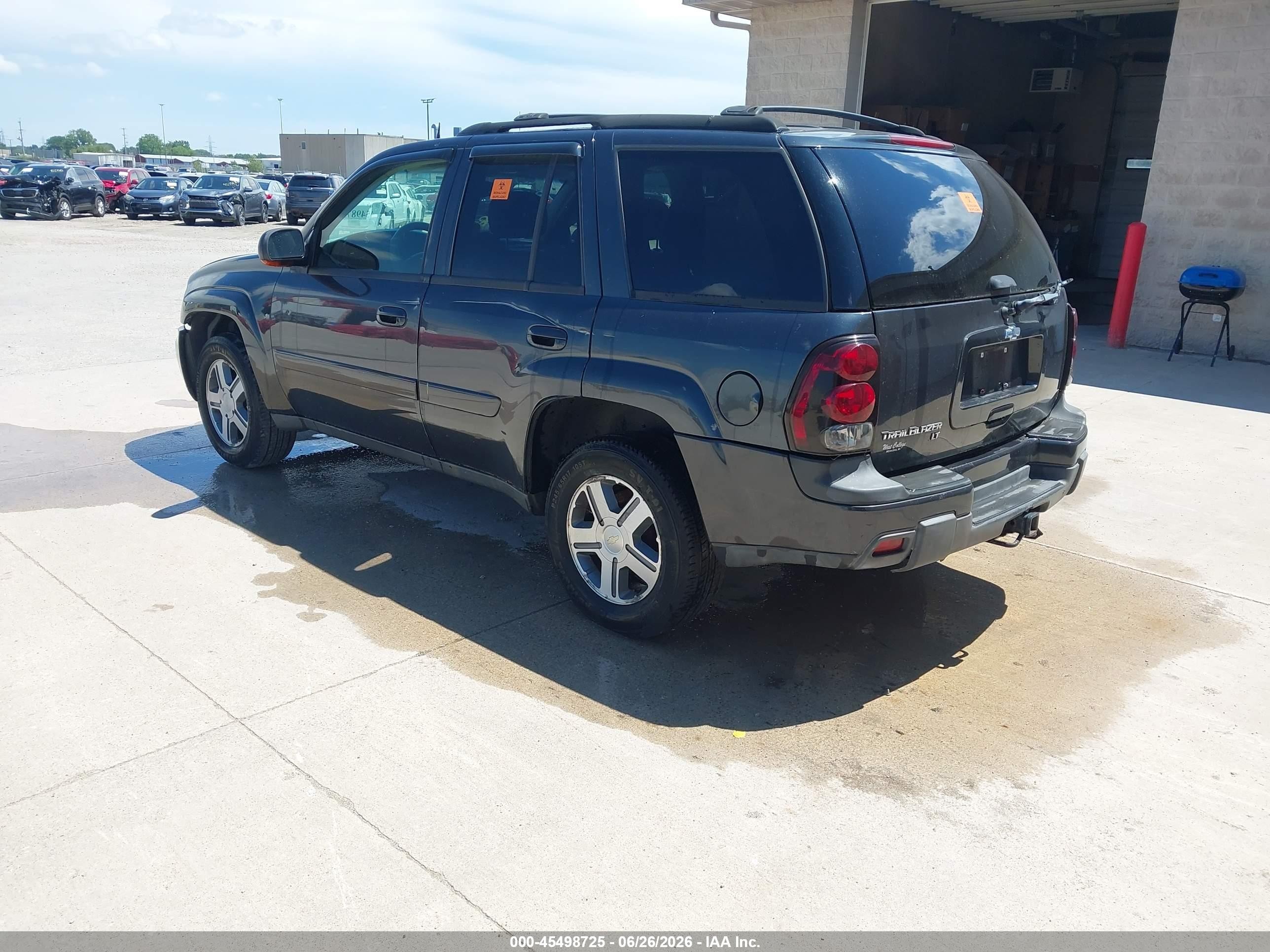 2005 Chevrolet Trailblazer Lt Gray vin: 1GNDT13SX52276300