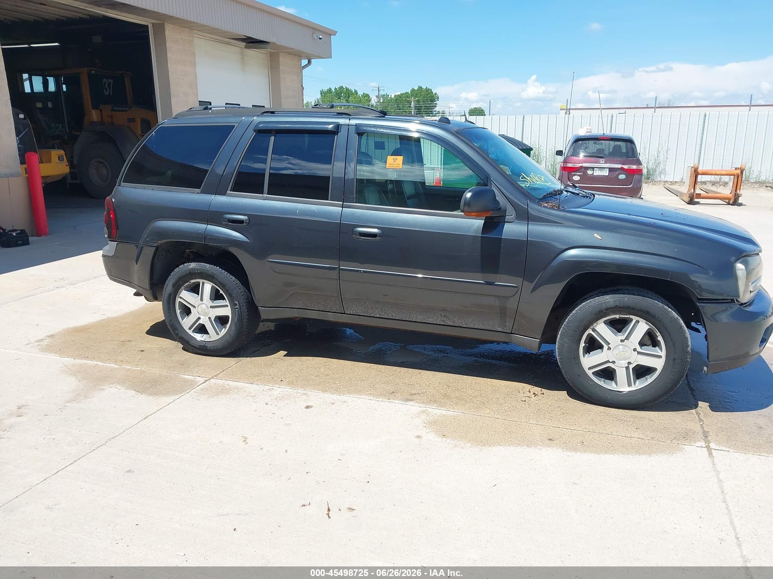 2005 Chevrolet Trailblazer Lt Gray vin: 1GNDT13SX52276300