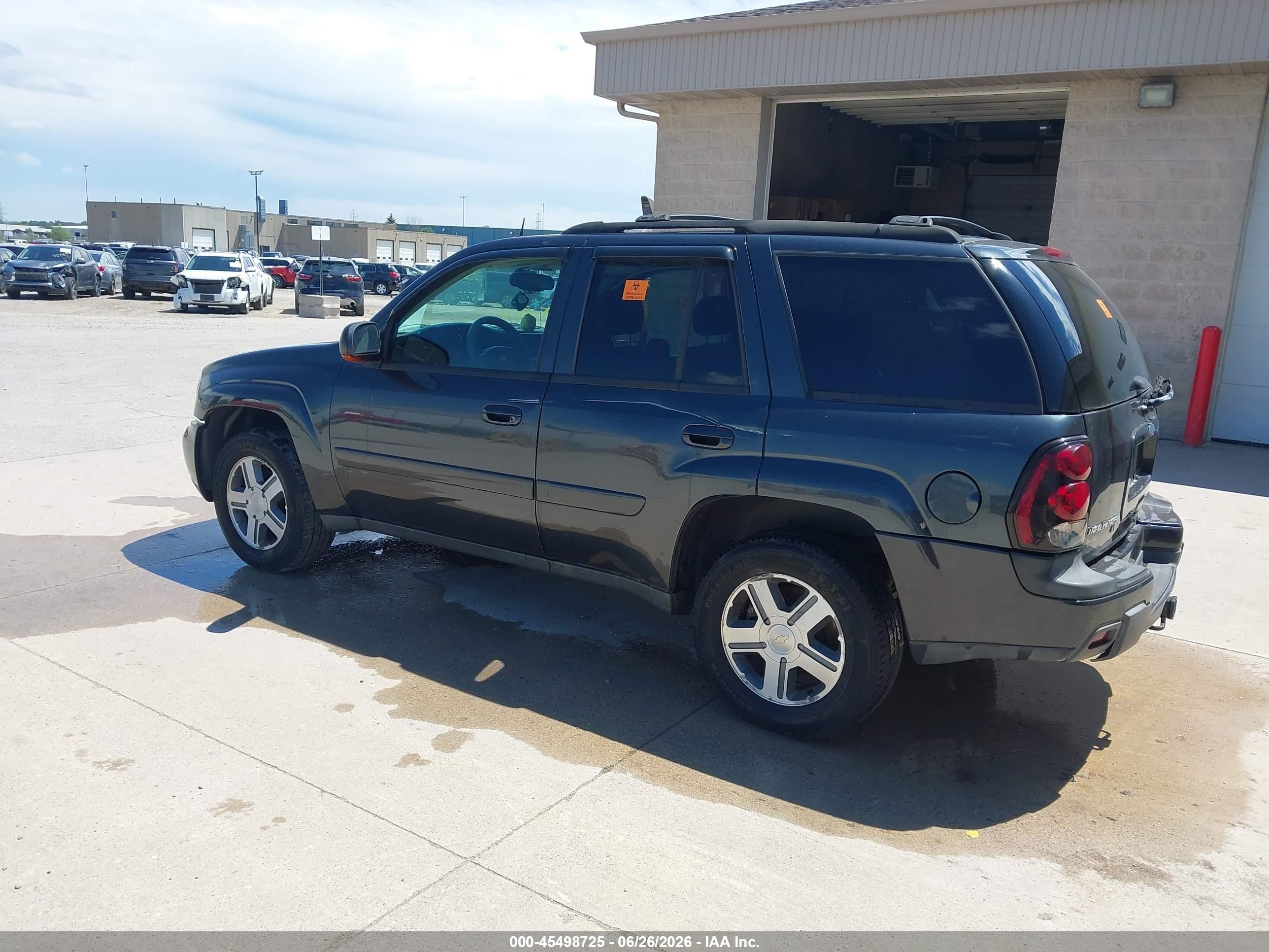 2005 Chevrolet Trailblazer Lt Gray vin: 1GNDT13SX52276300
