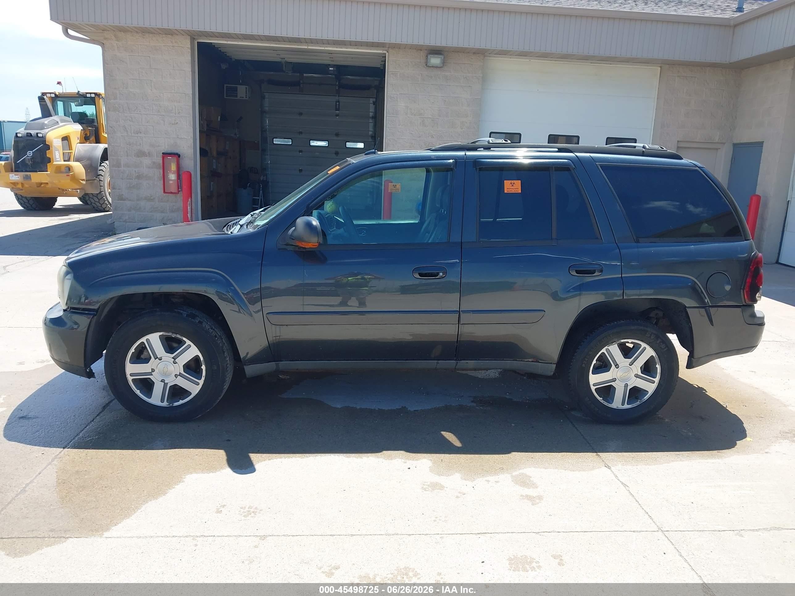 2005 Chevrolet Trailblazer Lt Gray vin: 1GNDT13SX52276300