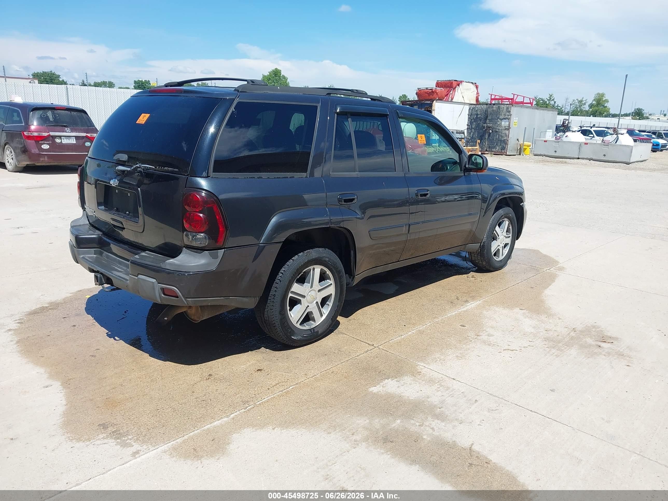 2005 Chevrolet Trailblazer Lt Gray vin: 1GNDT13SX52276300