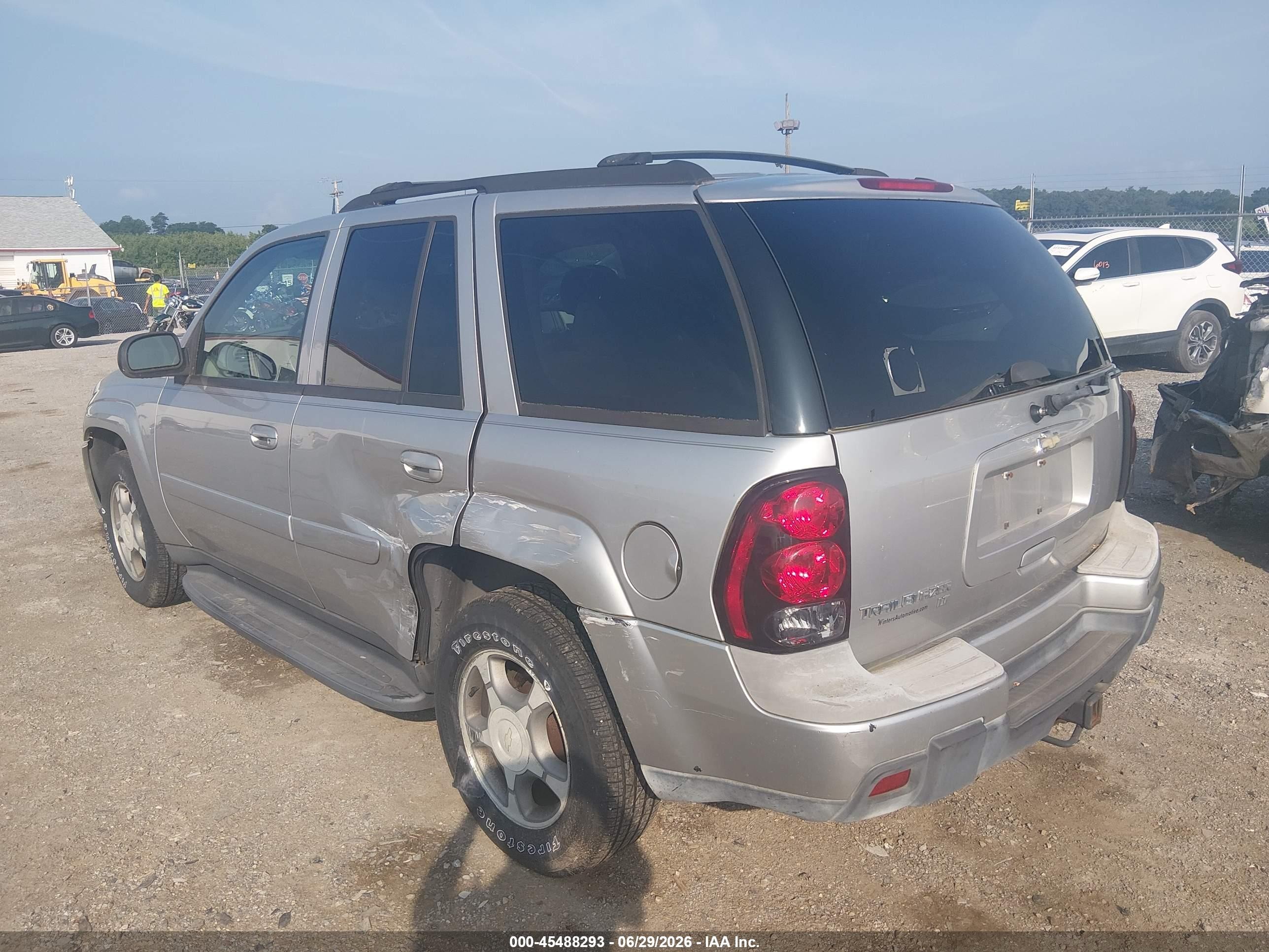 2005 Chevrolet Trailblazer Lt Silver vin: 1GNDT13SX52309361