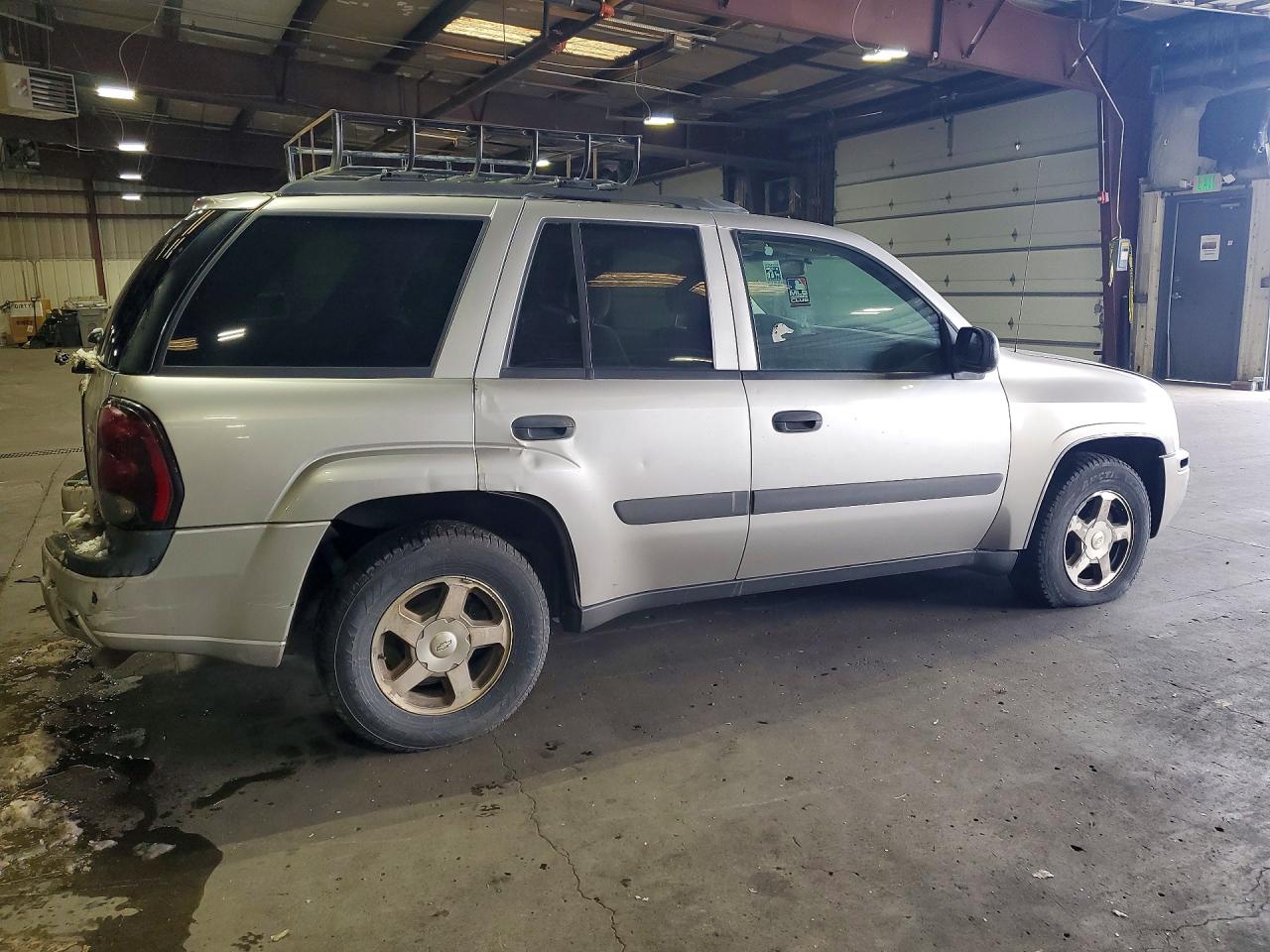 2005 Chevrolet Trailblazer Ls Silver vin: 1GNDT13SX52351822