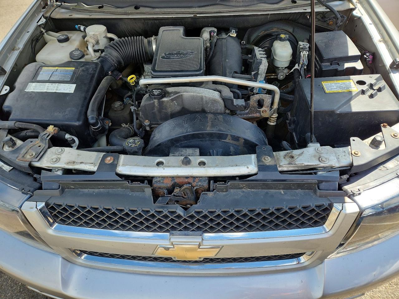 2006 Chevrolet Trailblazer Ls Серебряный vin: 1GNDT13SX62121764