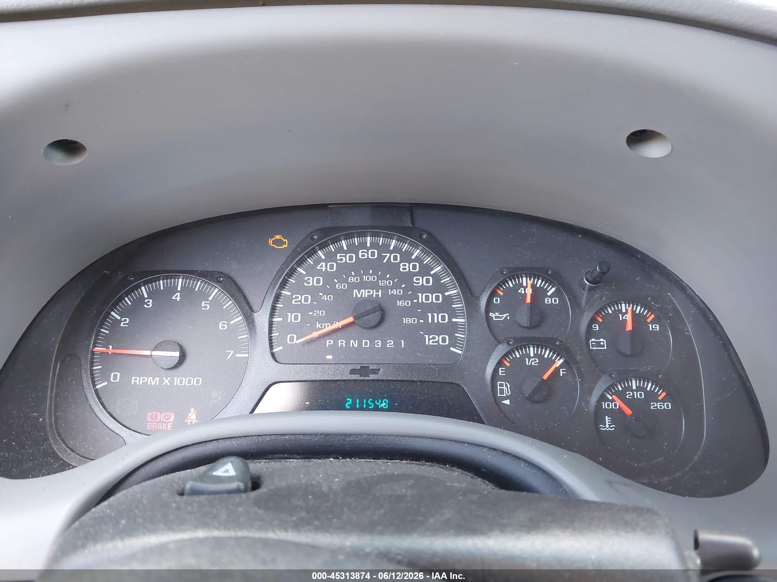 2006 Chevrolet Trailblazer Ls White vin: 1GNDT13SX62238700