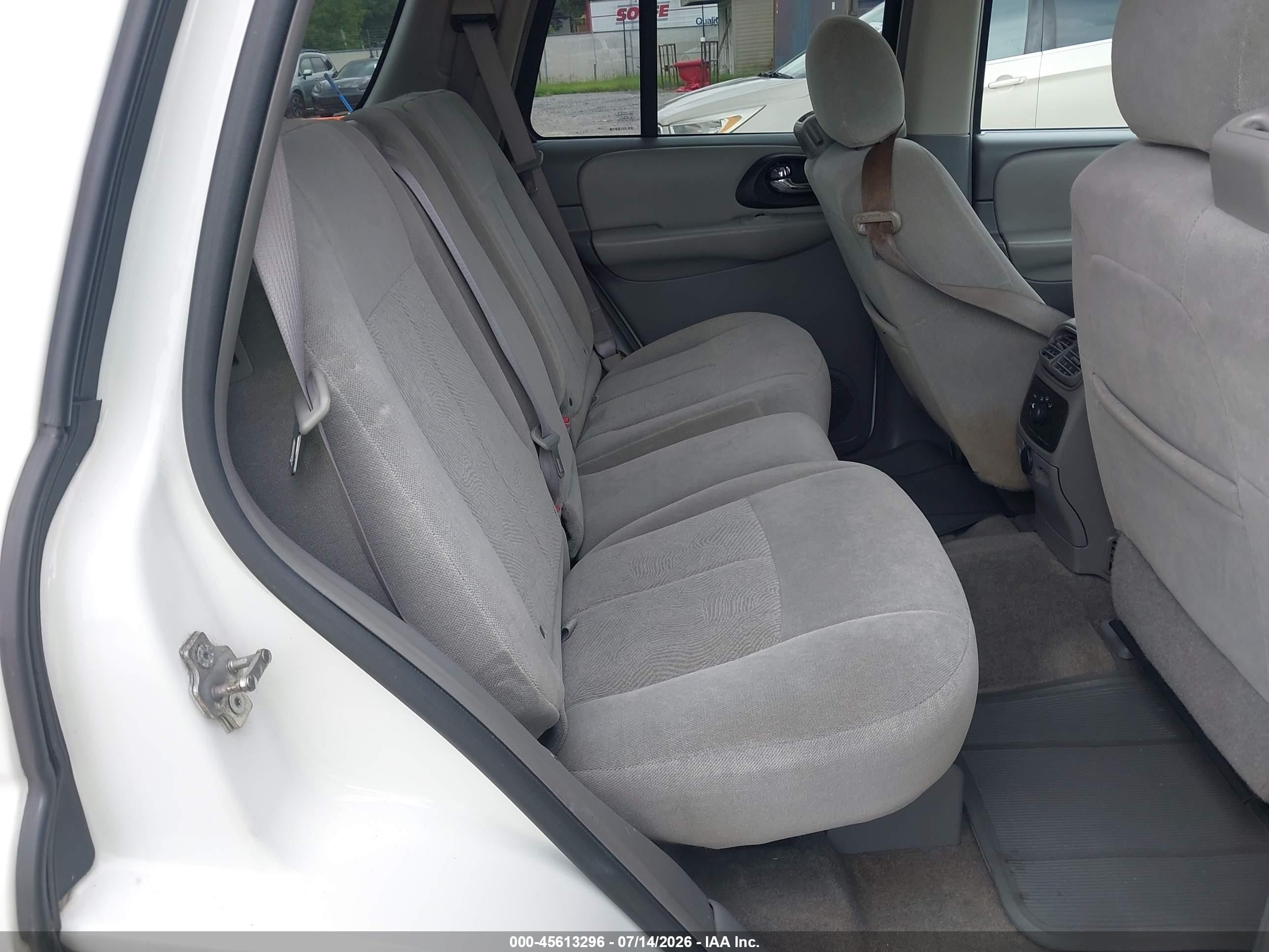 2006 Chevrolet Trailblazer Ls White vin: 1GNDT13SX62328140