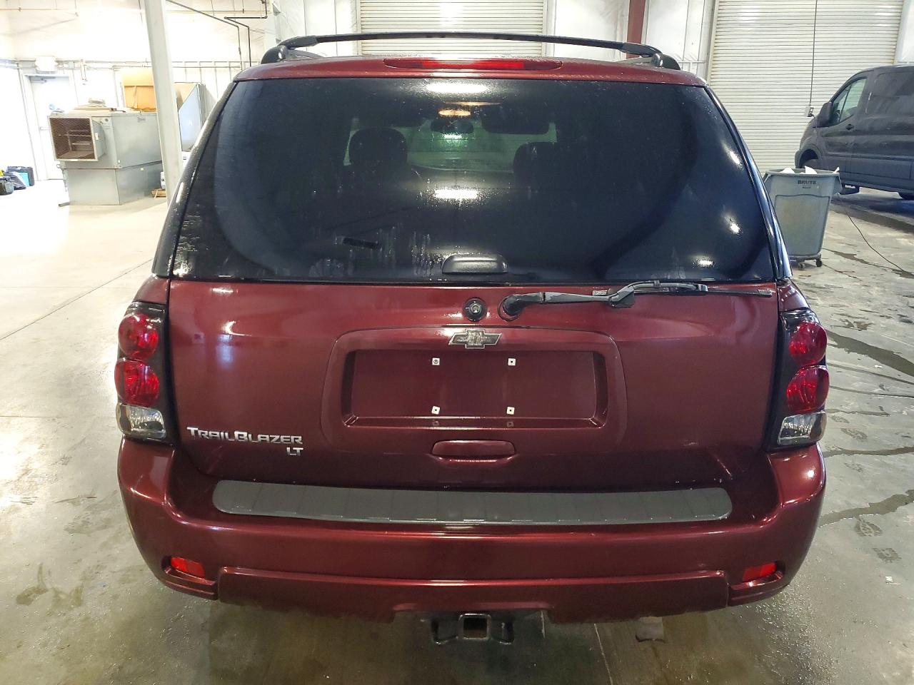 2006 Chevrolet Trailblazer Ls Бордовый vin: 1GNDT13SX62344435