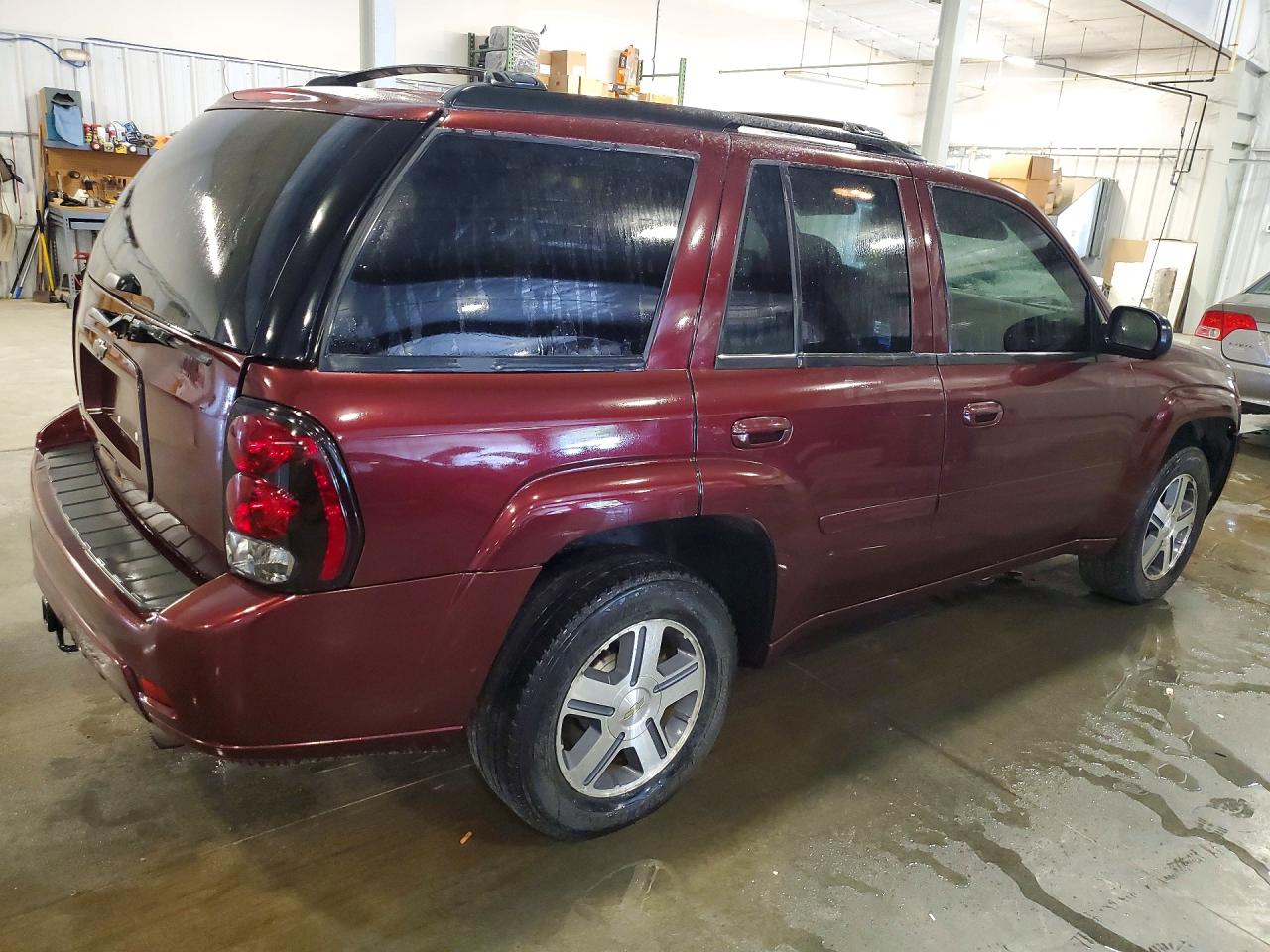 2006 Chevrolet Trailblazer Ls Бордовый vin: 1GNDT13SX62344435