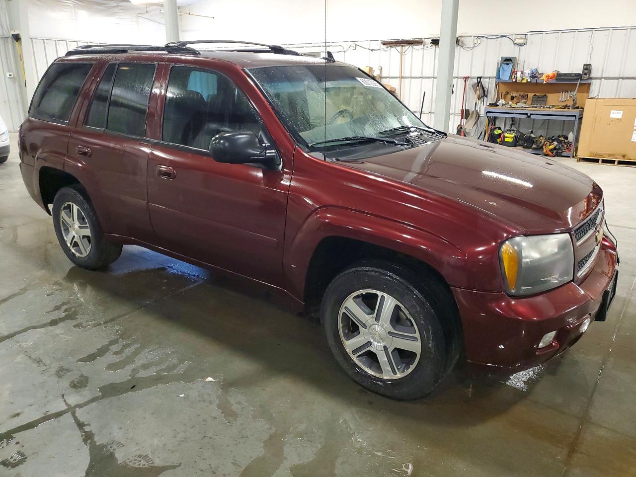 2006 Chevrolet Trailblazer Ls Бордовый vin: 1GNDT13SX62344435