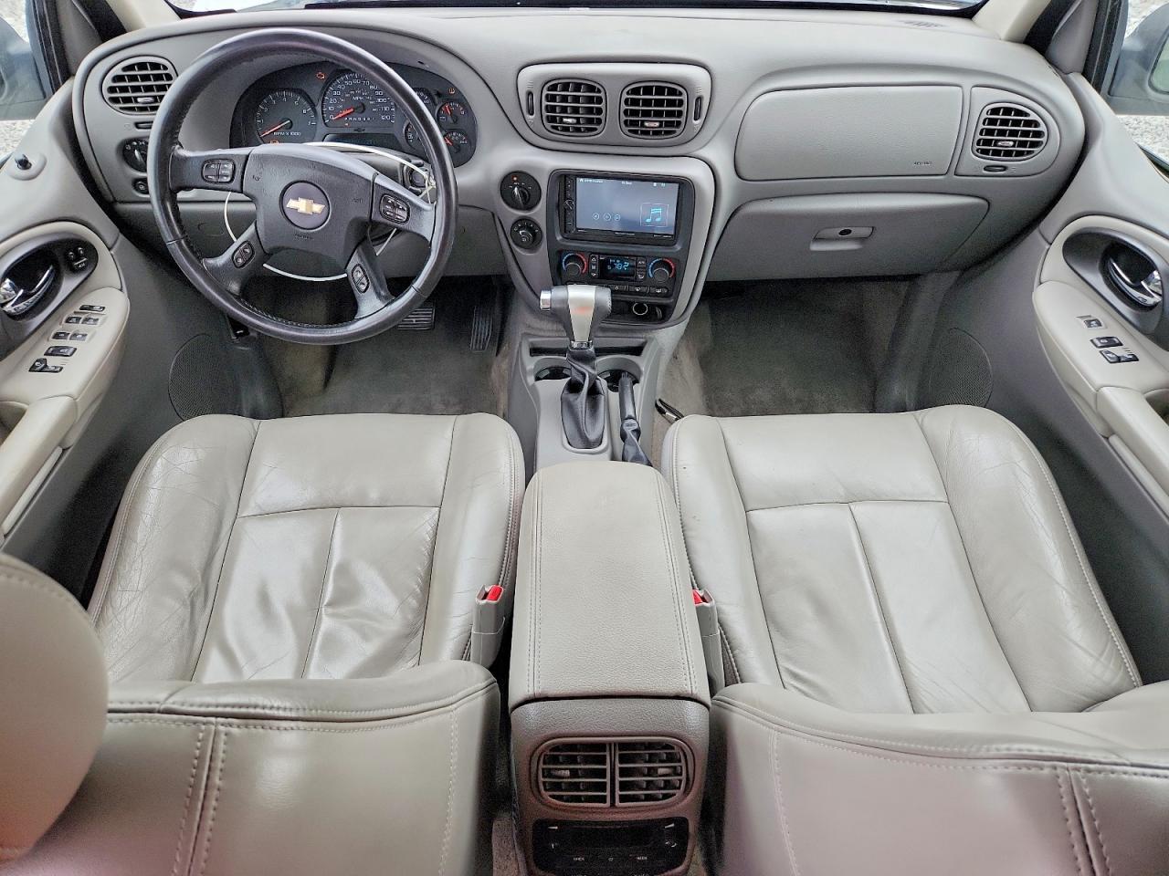 2007 Chevrolet Trailblazer Ls White vin: 1GNDT13SX72155754