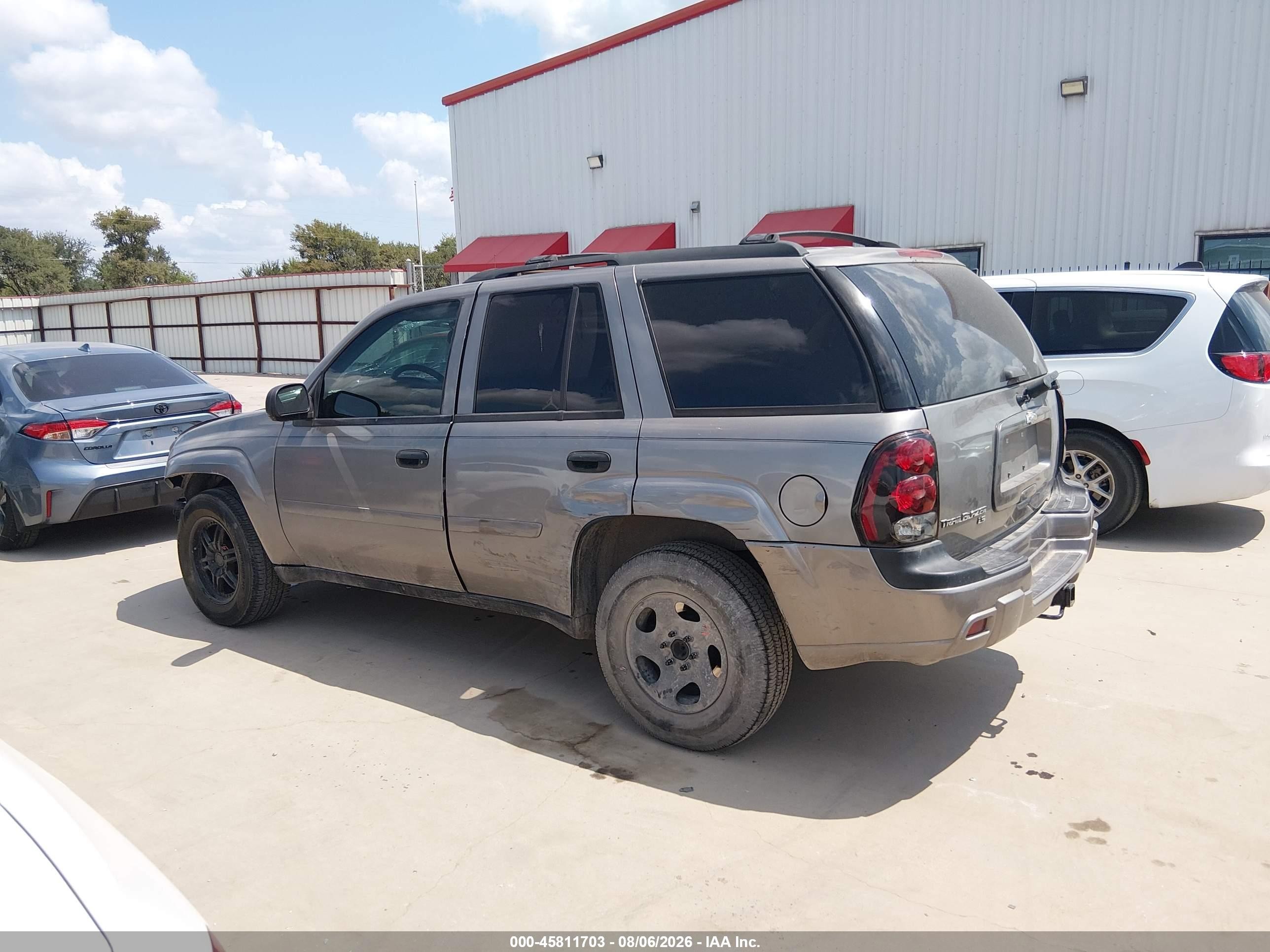 2007 Chevrolet Trailblazer Ls Желто-коричневый vin: 1GNDT13SX72176474
