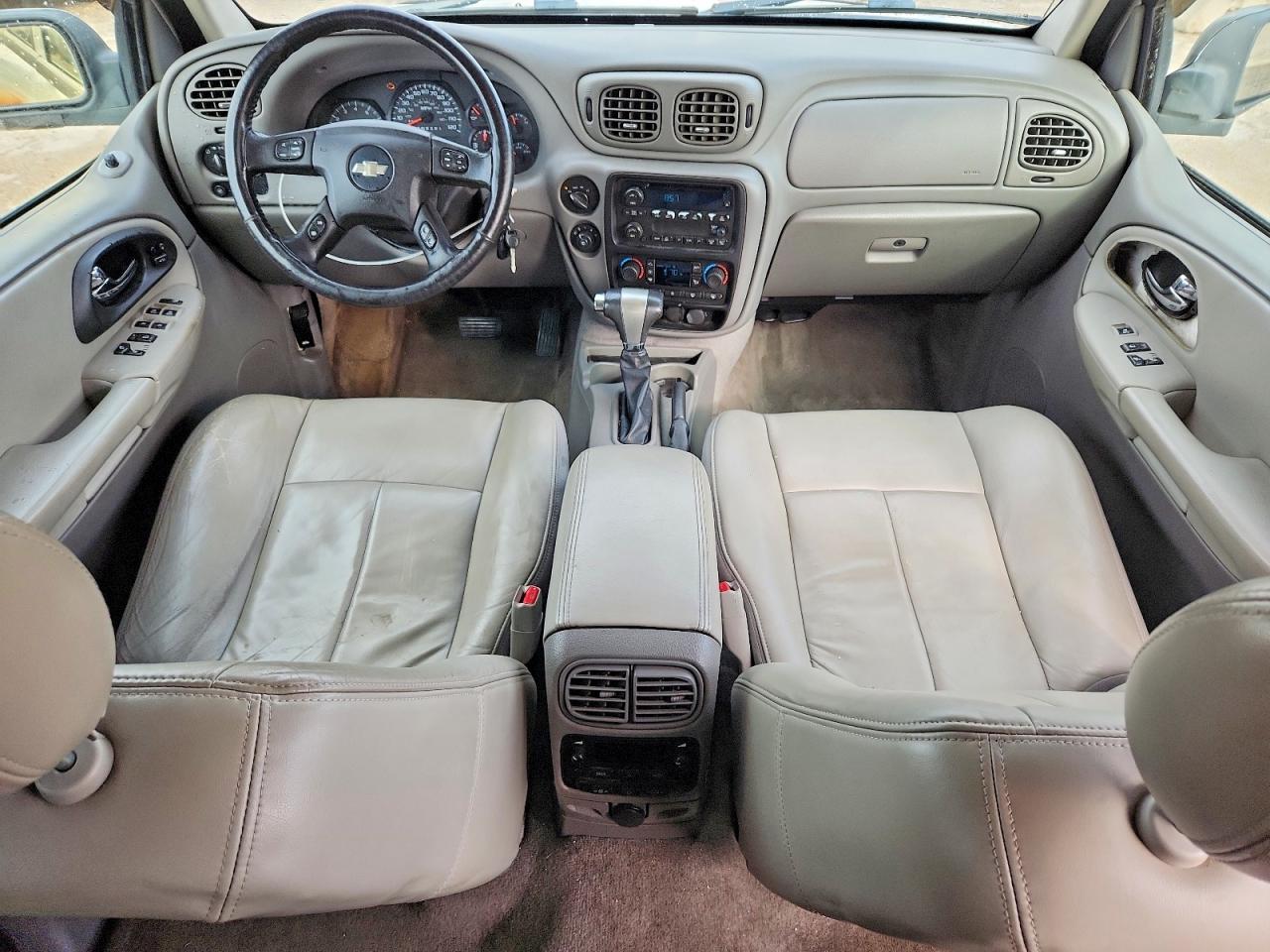 2008 Chevrolet Trailblazer Ls White vin: 1GNDT13SX82123792