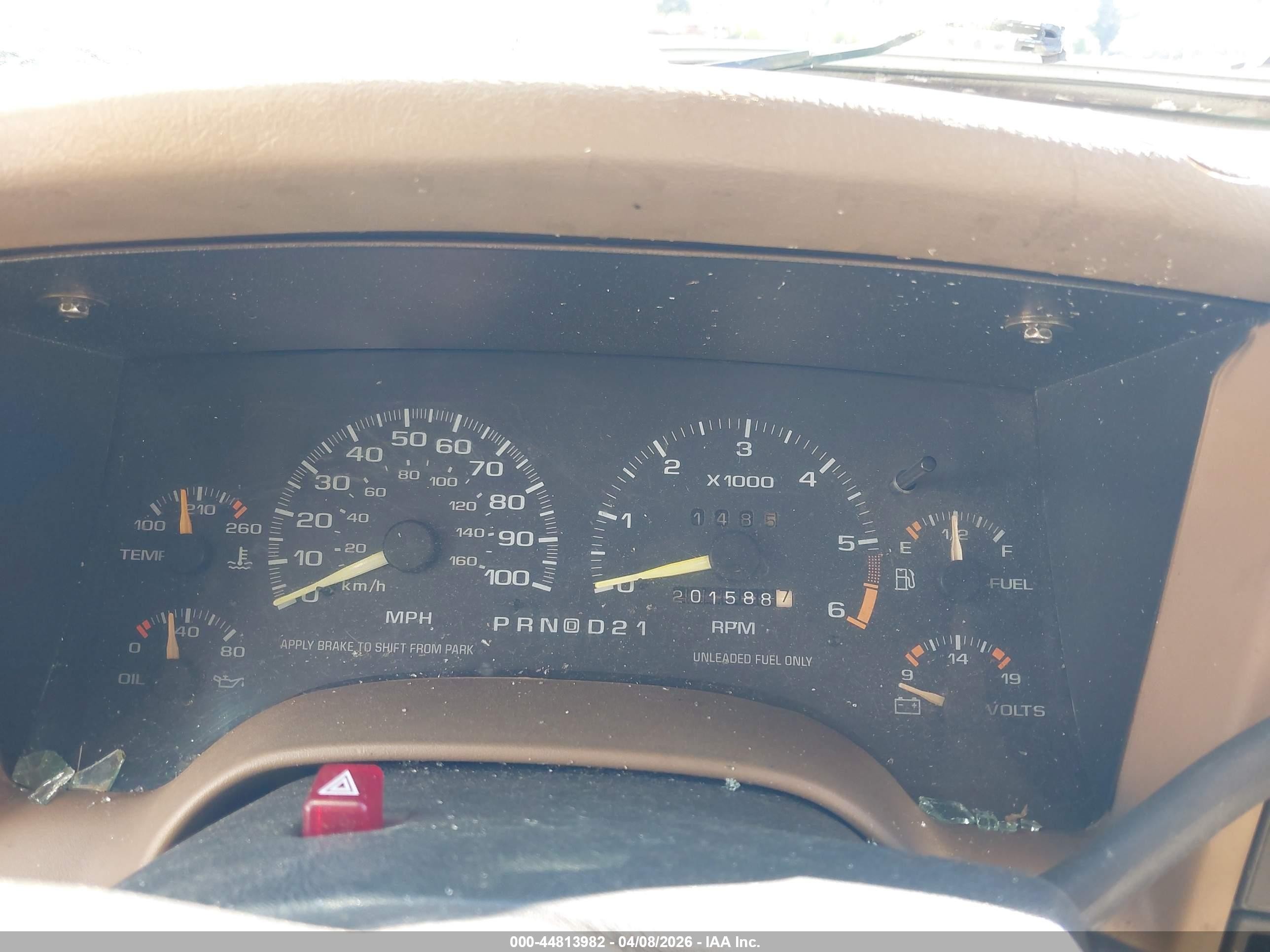 1996 Chevrolet Blazer White vin: 1GNDT13W0T2220964