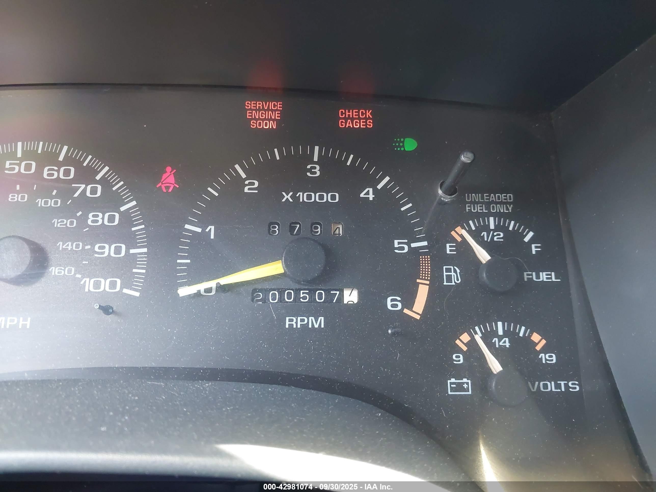 1997 Chevrolet Blazer Lt Green vin: 1GNDT13W0V2192960