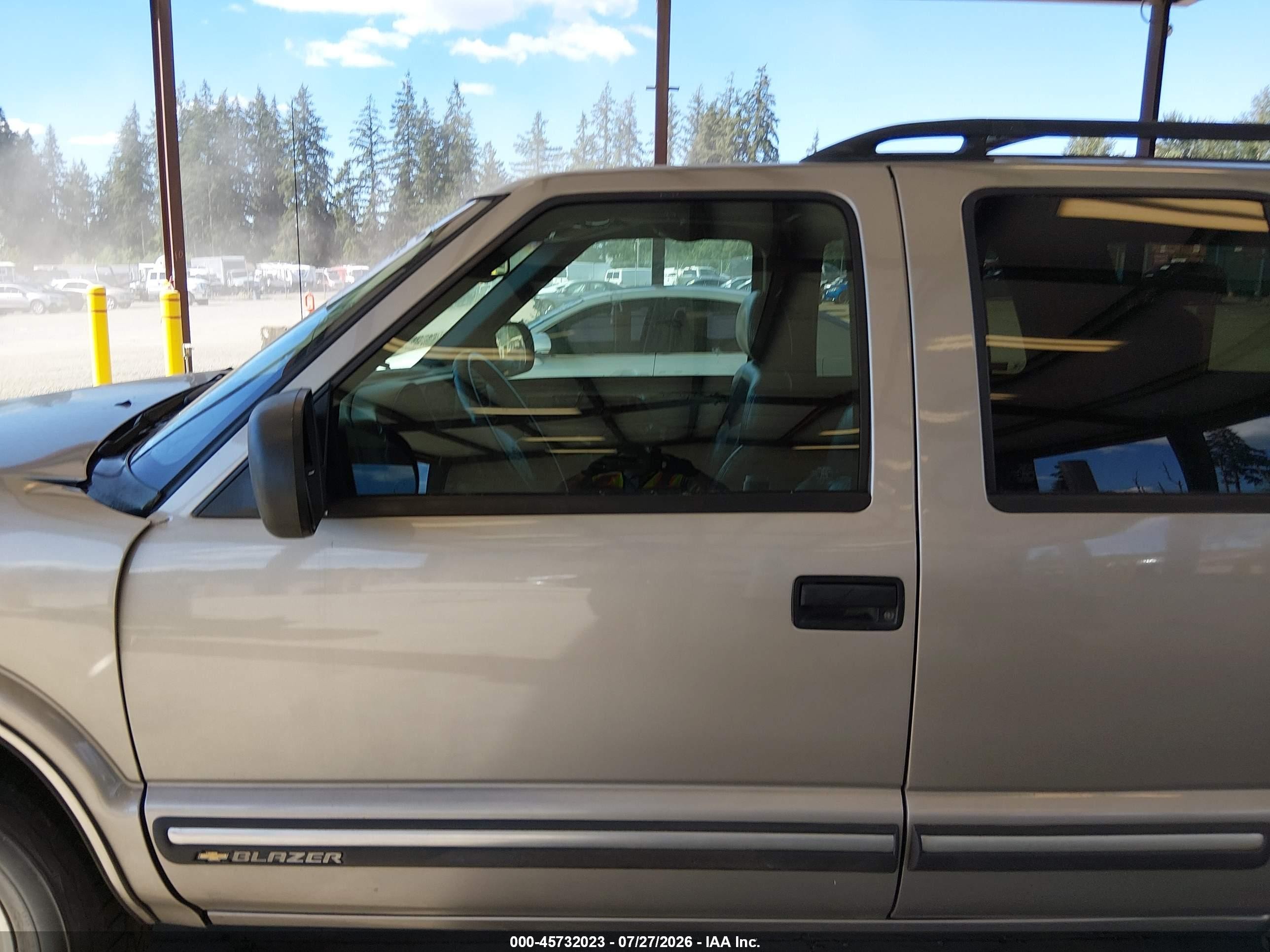 1999 Chevrolet Blazer Lt Желто-коричневый vin: 1GNDT13W0X2235762