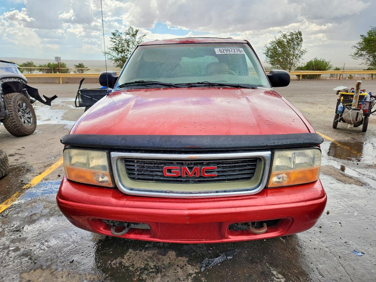 2000 Chevrolet Blazer Red vin: 1GNDT13W0Y2204349