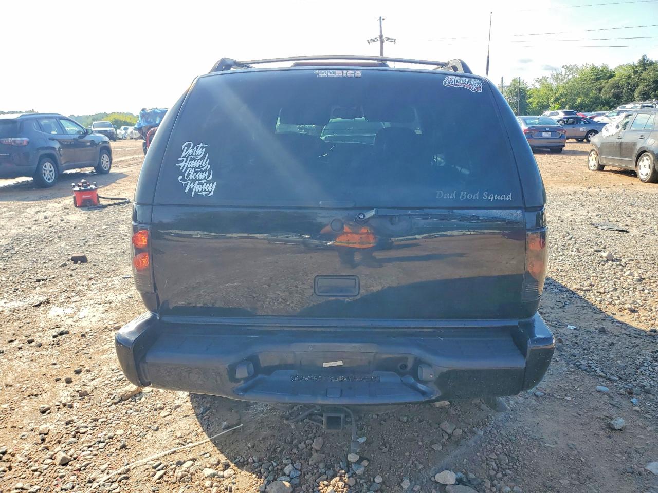2001 Chevrolet Blazer Black vin: 1GNDT13W112185459