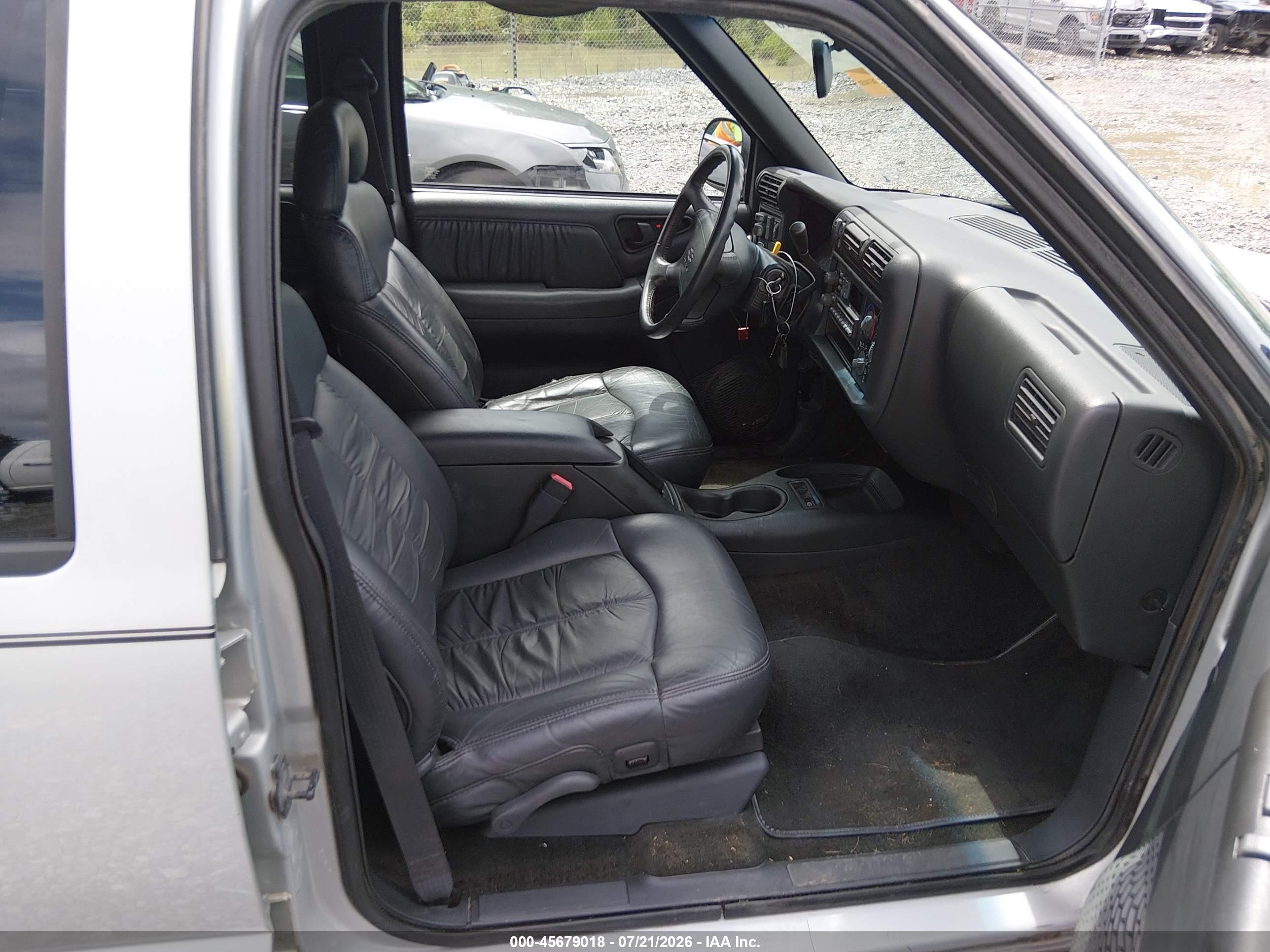 1995 Chevrolet Blazer   Gray vin: 1GNDT13W1S2245063
