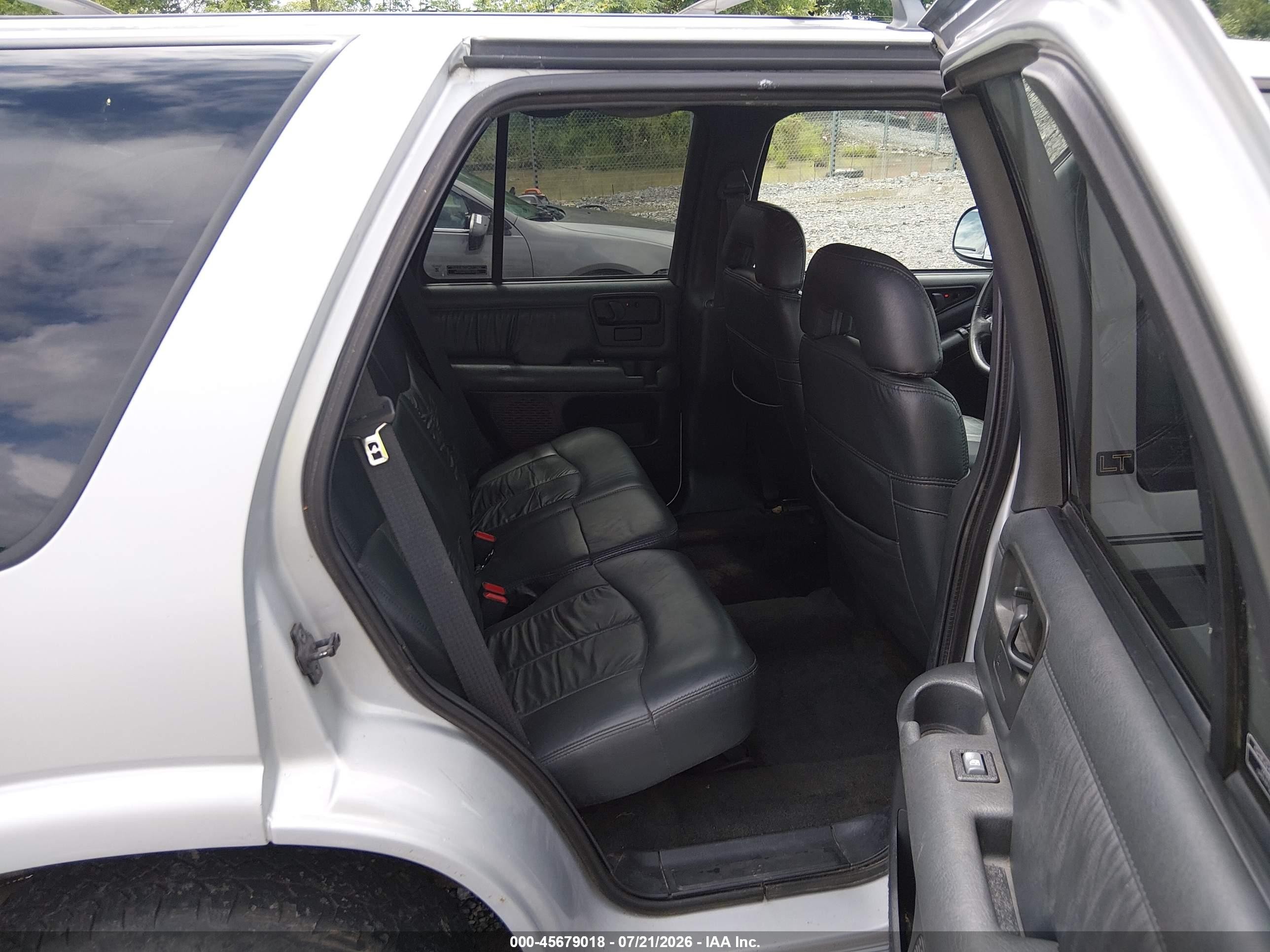 1995 Chevrolet Blazer   Gray vin: 1GNDT13W1S2245063