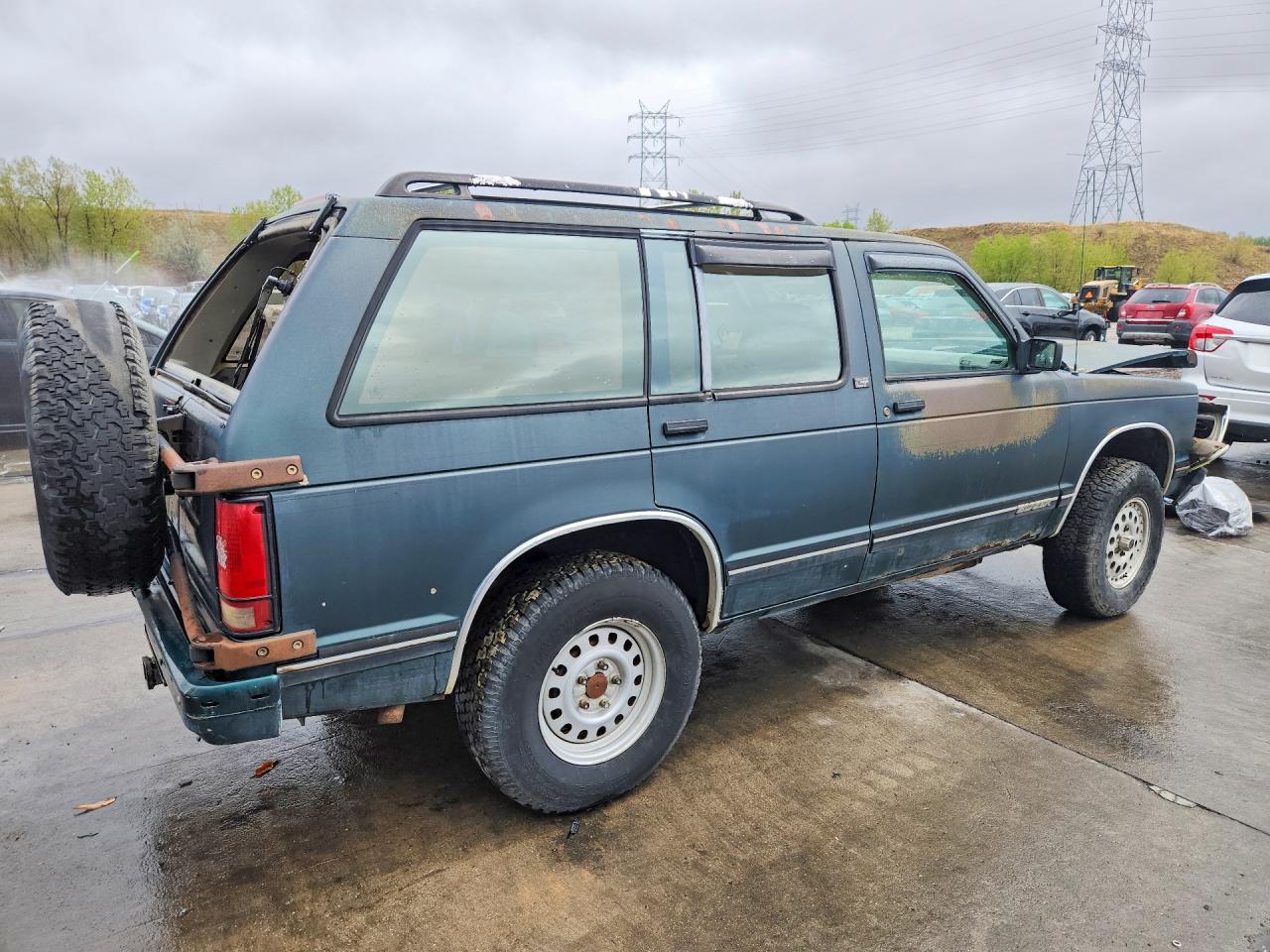 1994 Chevrolet Blazer S10 Teal vin: 1GNDT13W2R0136794