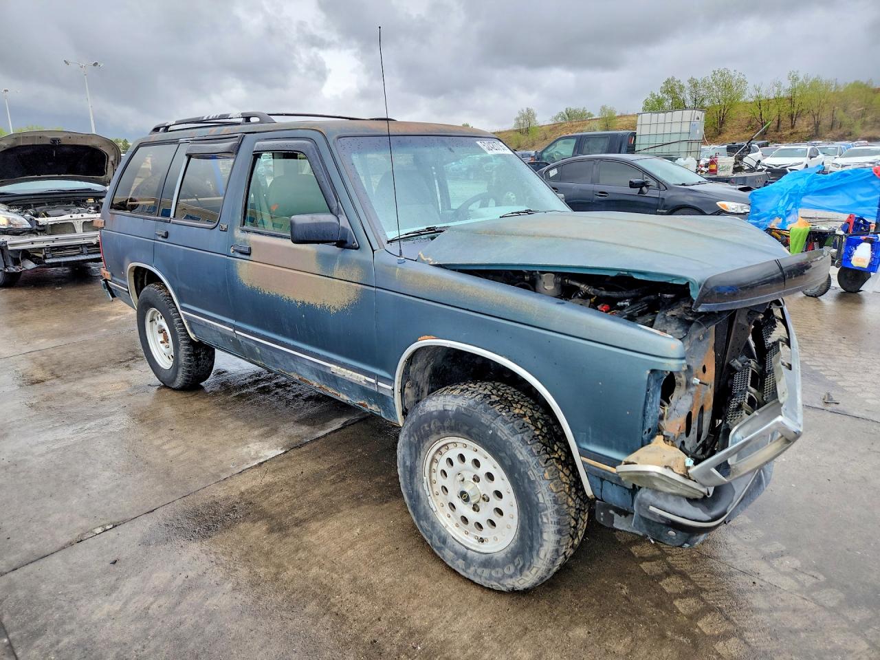 1994 Chevrolet Blazer S10 Teal vin: 1GNDT13W2R0136794