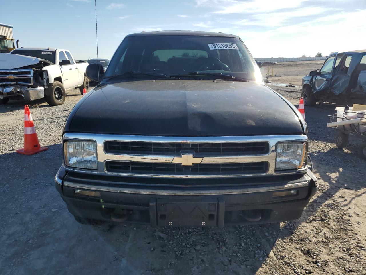 1995 Chevrolet Blazer Black vin: 1GNDT13W2S2190834