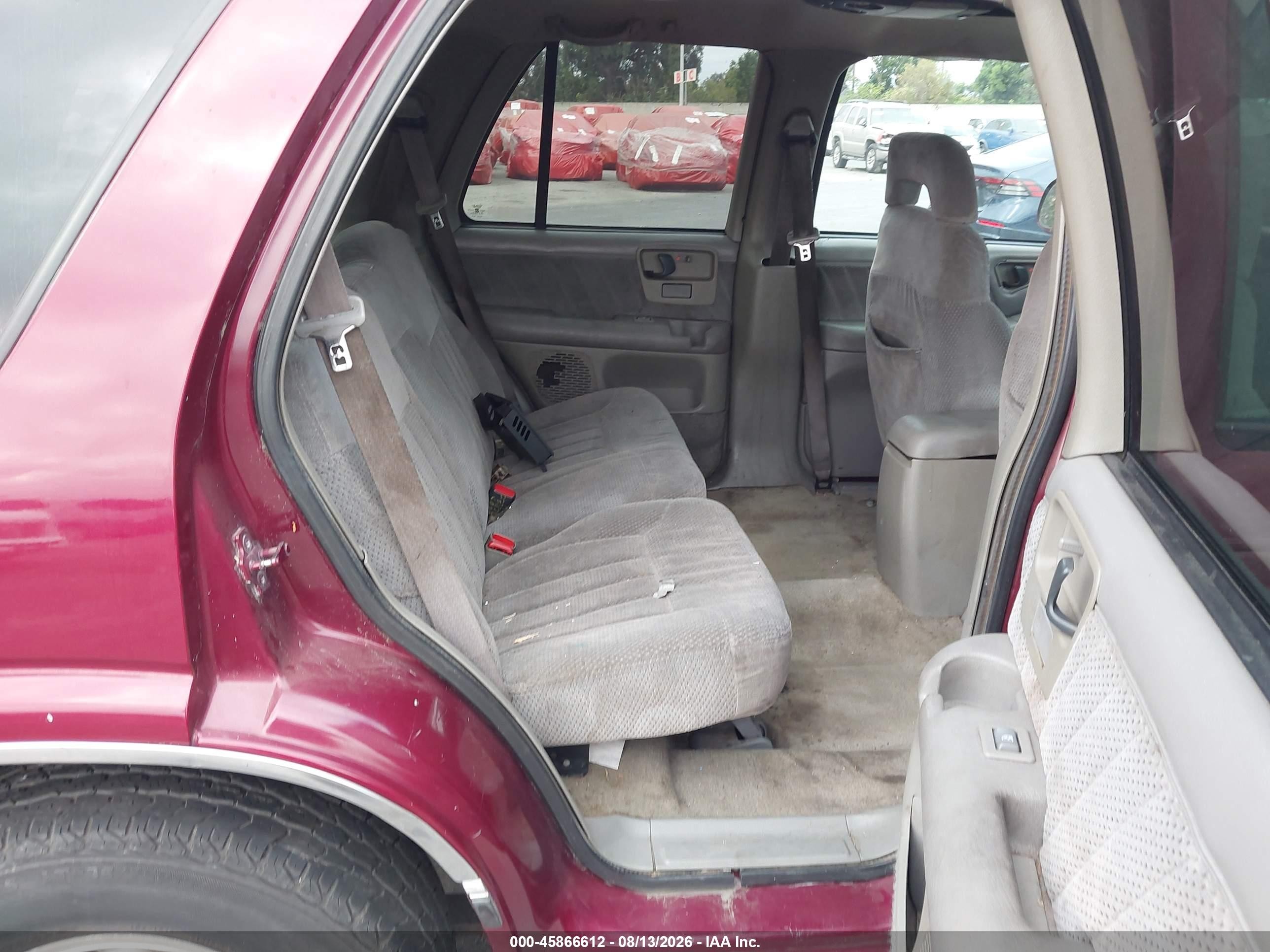 1996 Chevrolet Blazer Бордовый vin: 1GNDT13W2T2161948