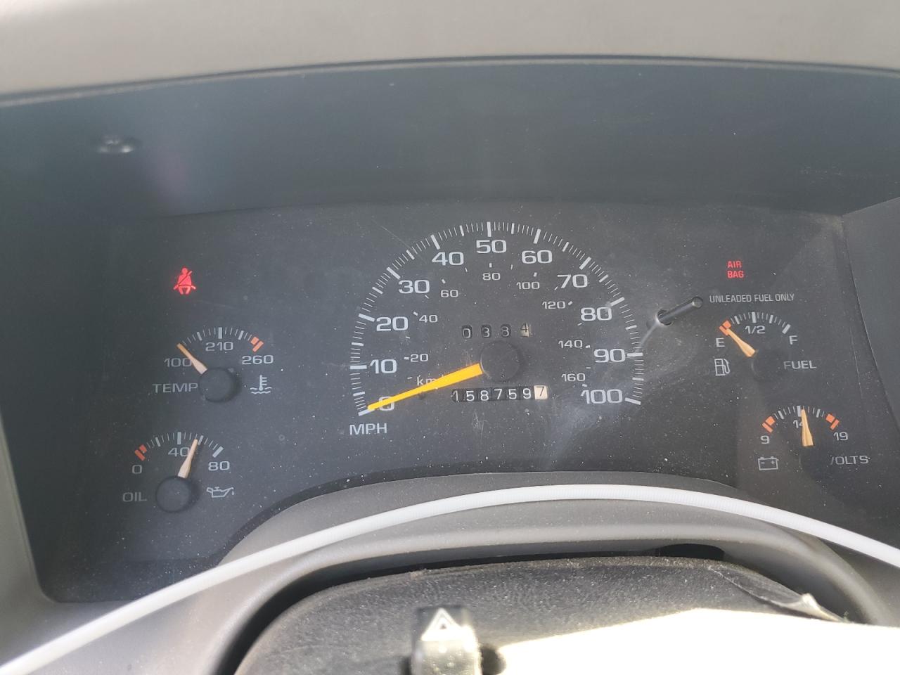 1997 Chevrolet Blazer Green vin: 1GNDT13W2V2113031