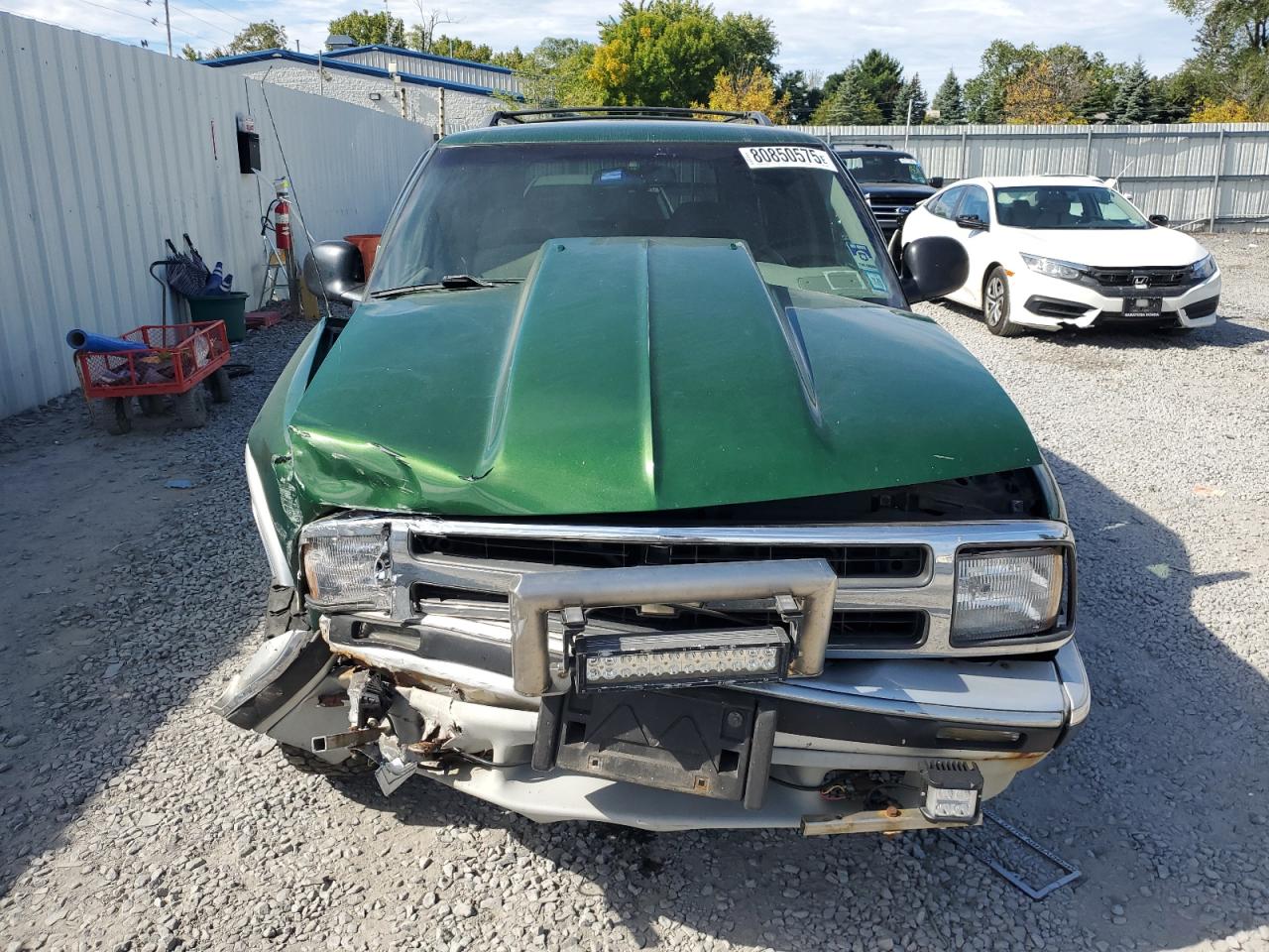 1997 Chevrolet Blazer Green vin: 1GNDT13W2V2113031
