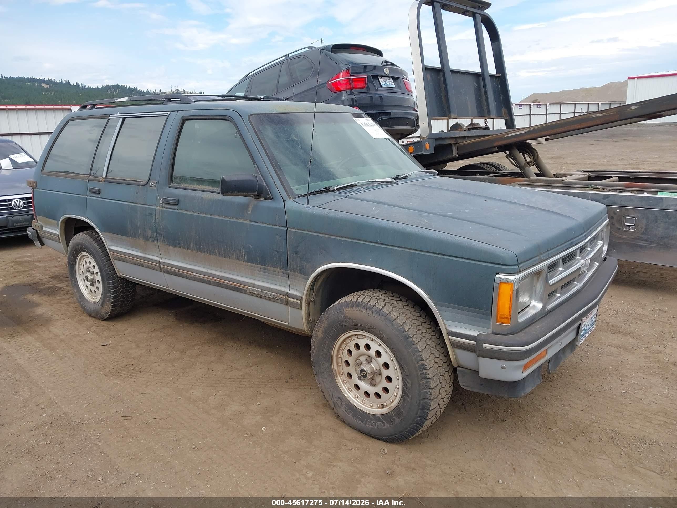 1993 Chevrolet Blazer S10 Navy vin: 1GNDT13W3P2170180