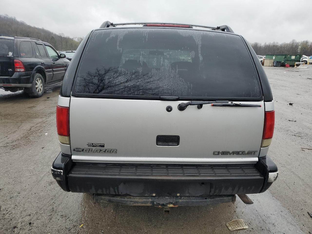 1997 Chevrolet Blazer Серебряный vin: 1GNDT13W3V2197926