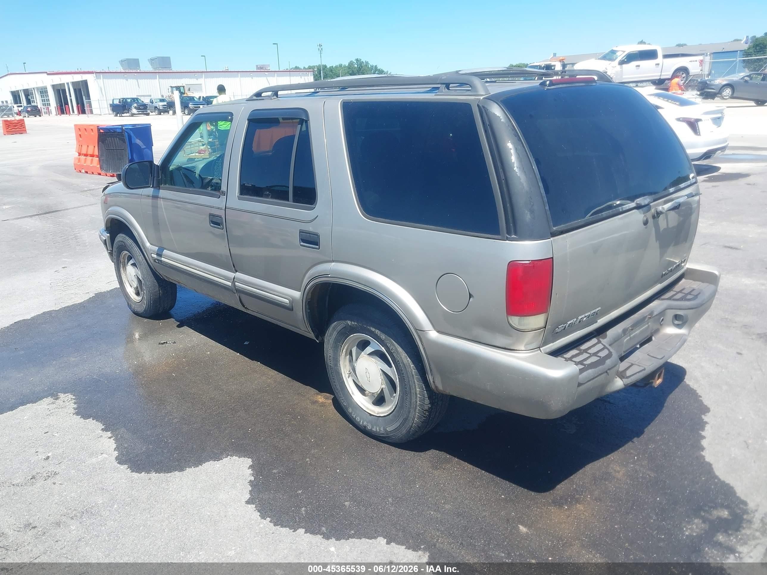 2001 Chevrolet Blazer Lt Gold vin: 1GNDT13W41K179770