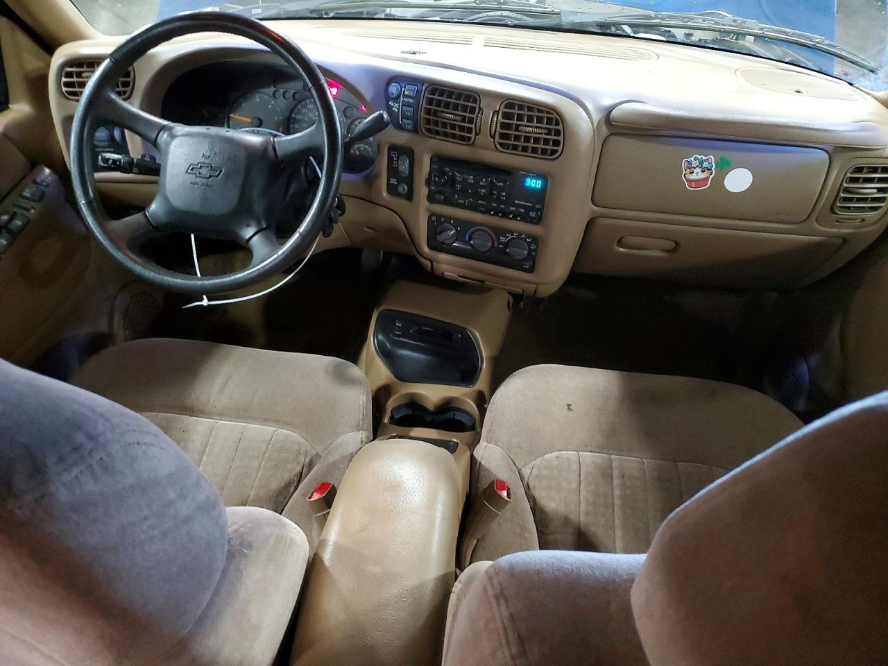 1999 Chevrolet Blazer Синий vin: 1GNDT13W4XK156885